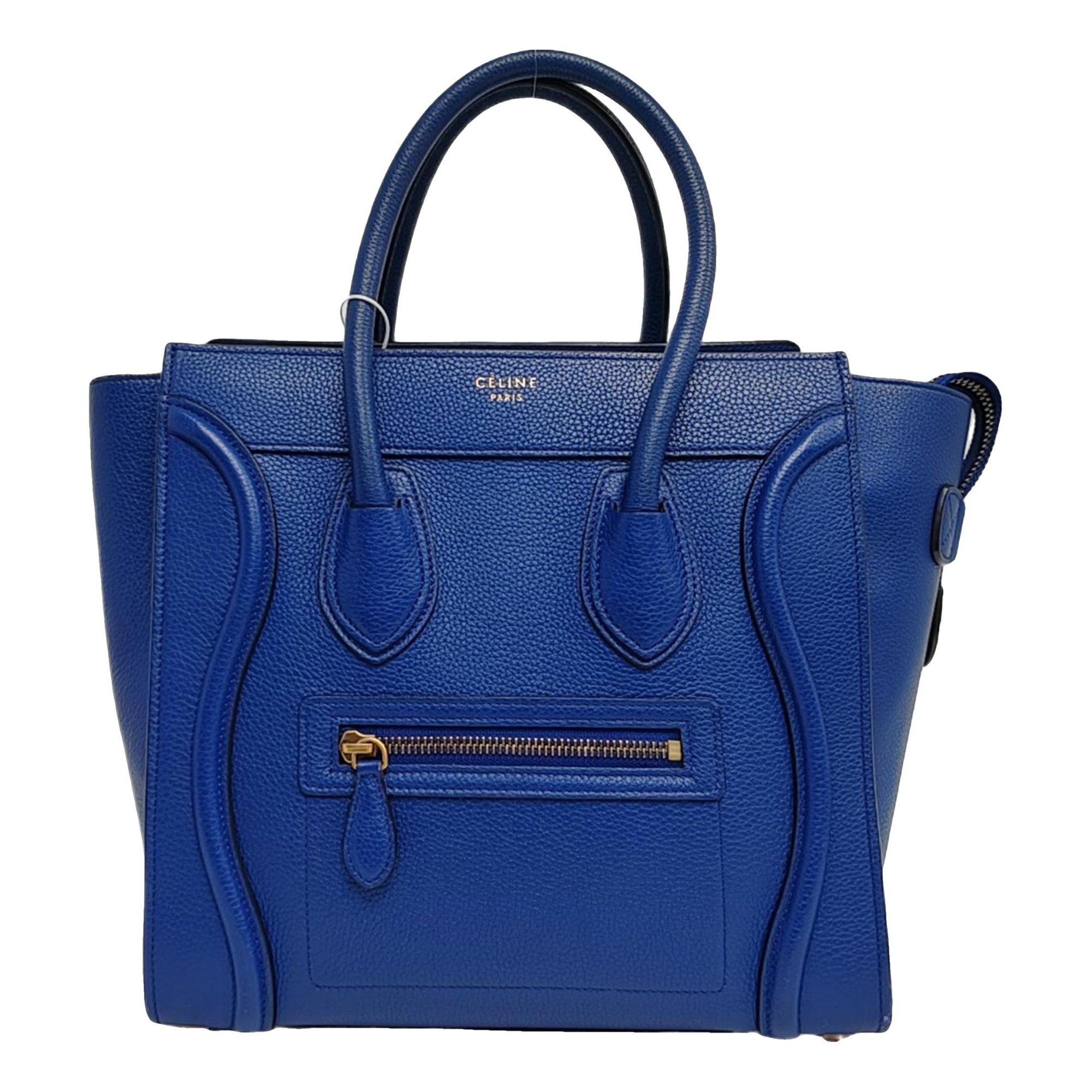 Luggage leather tote