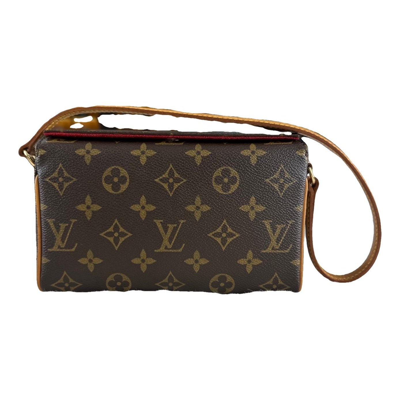 Recital leather handbag