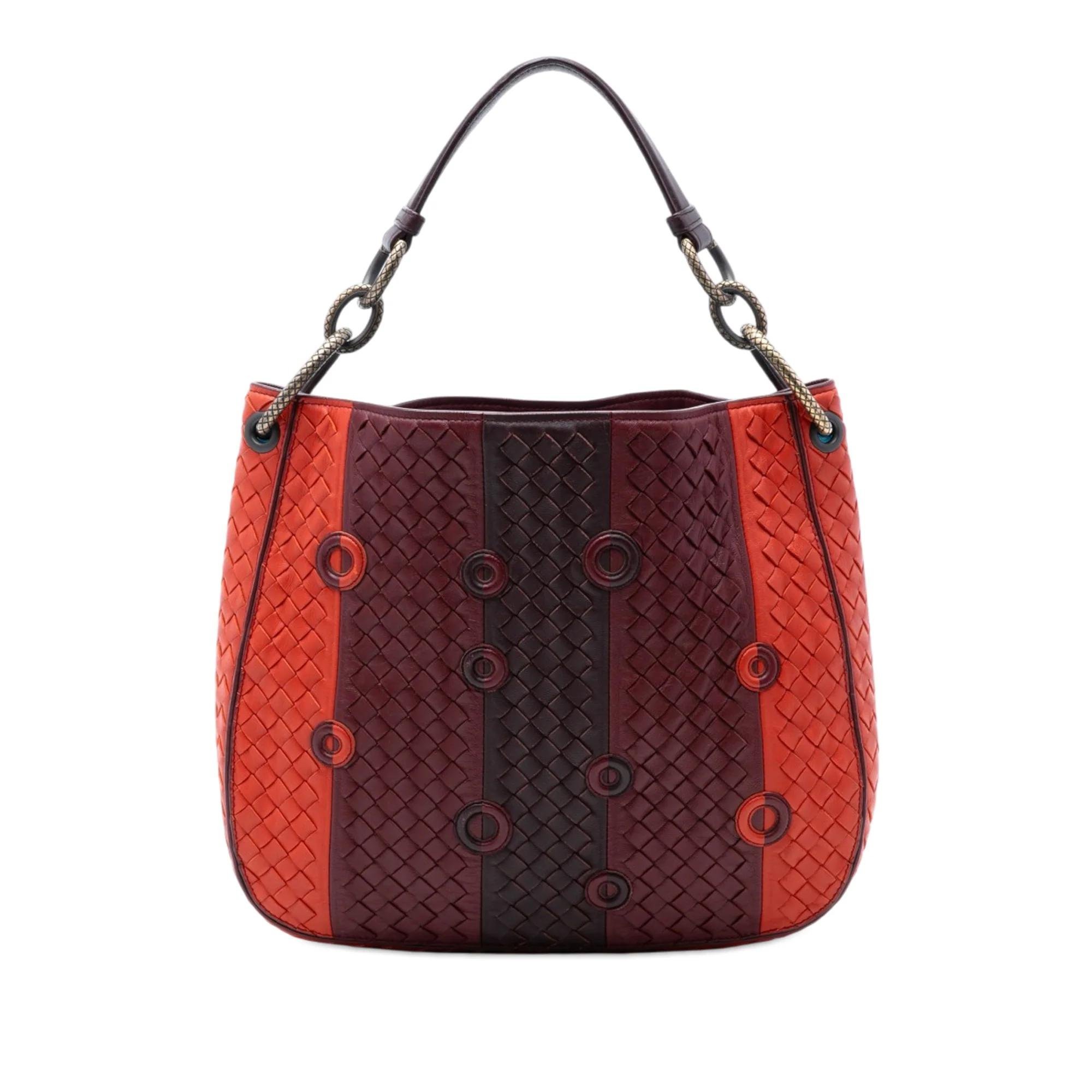 Loop leather bag