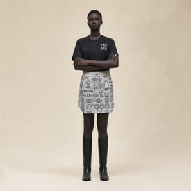 "Cahier du Colporteur" miniskirt 