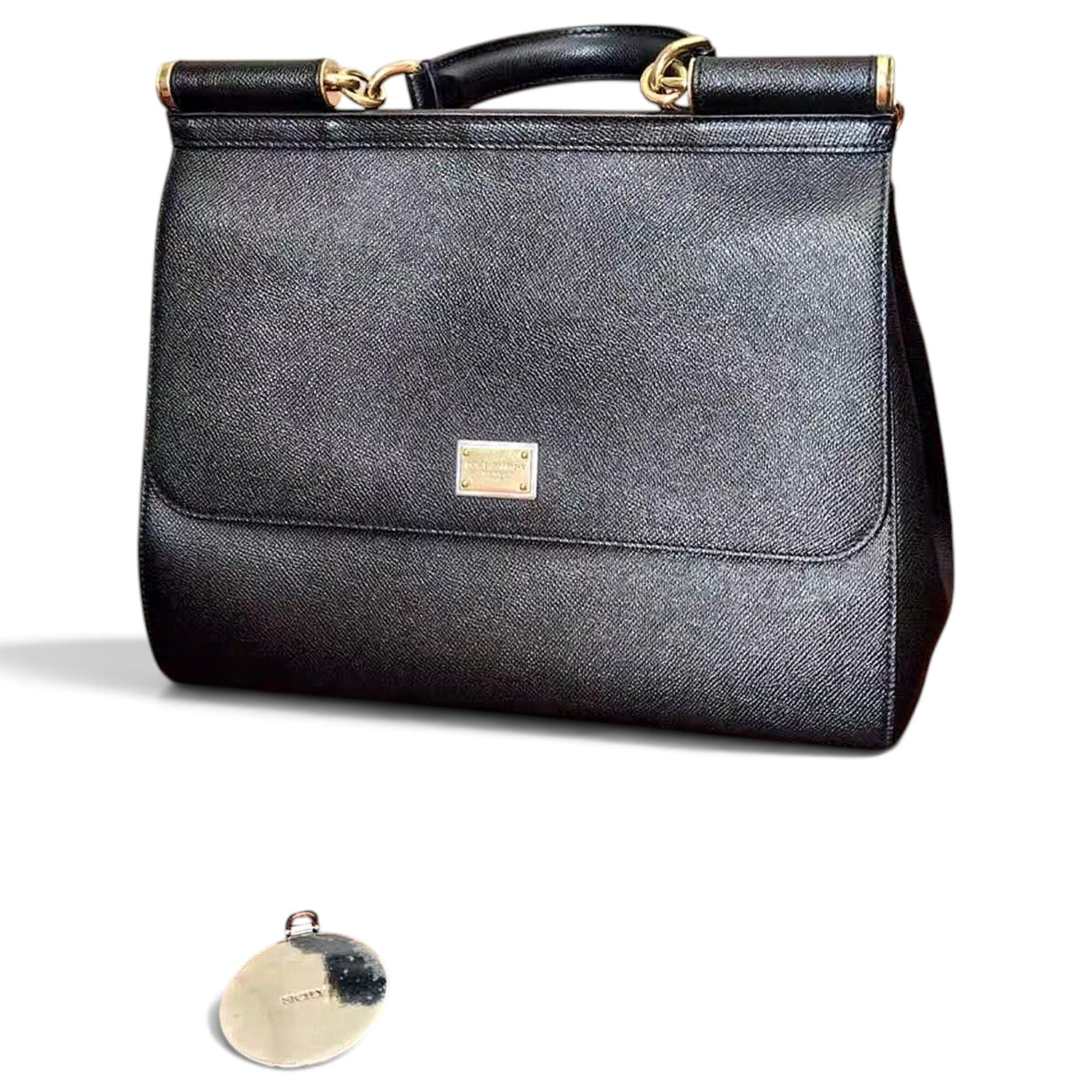 Sicily leather tote