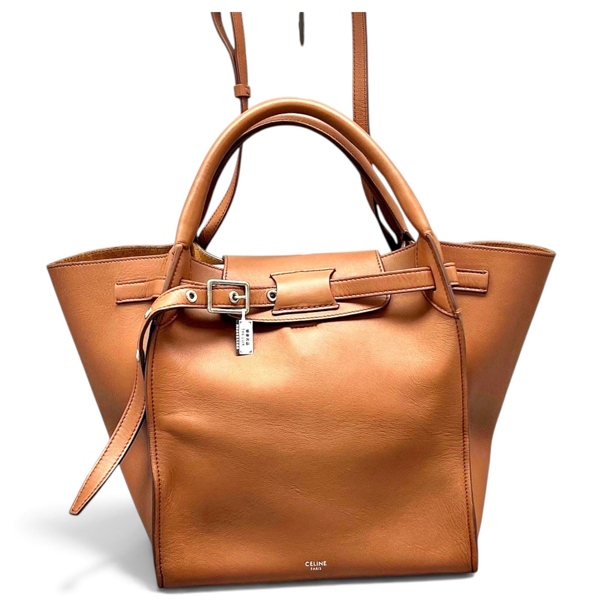 Big Bag leather handbag