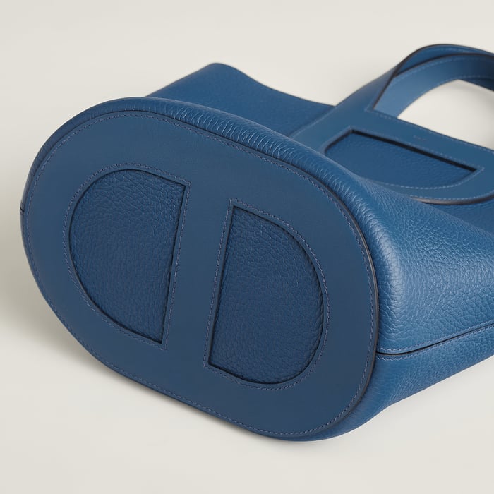 Bleu Tie Hermès In-the-loop 23 Bag