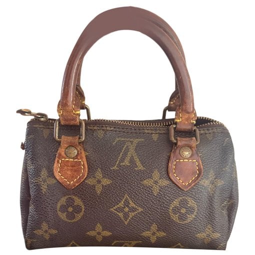 Nano Speedy / Mini HL leather mini bag