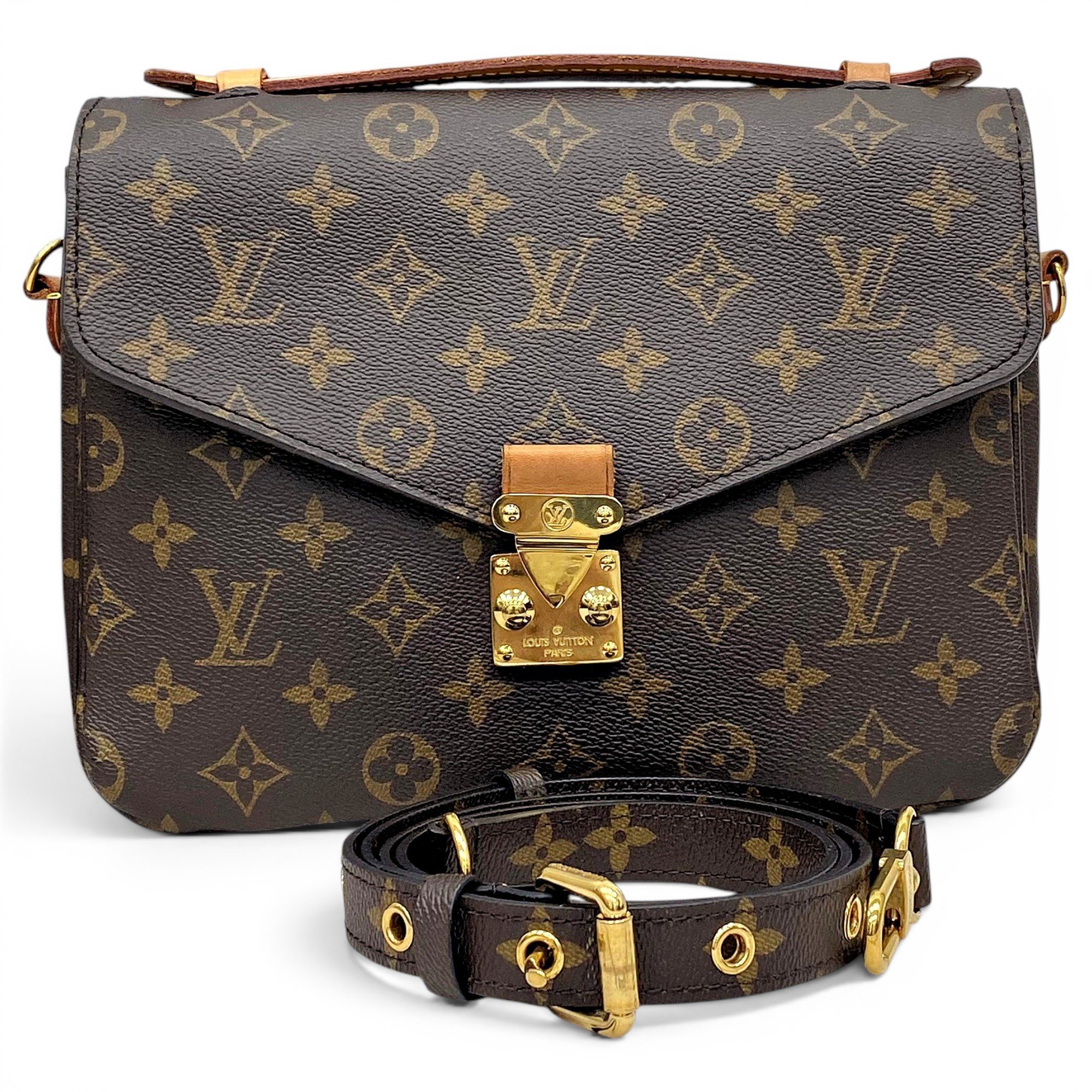 Metis leather handbag