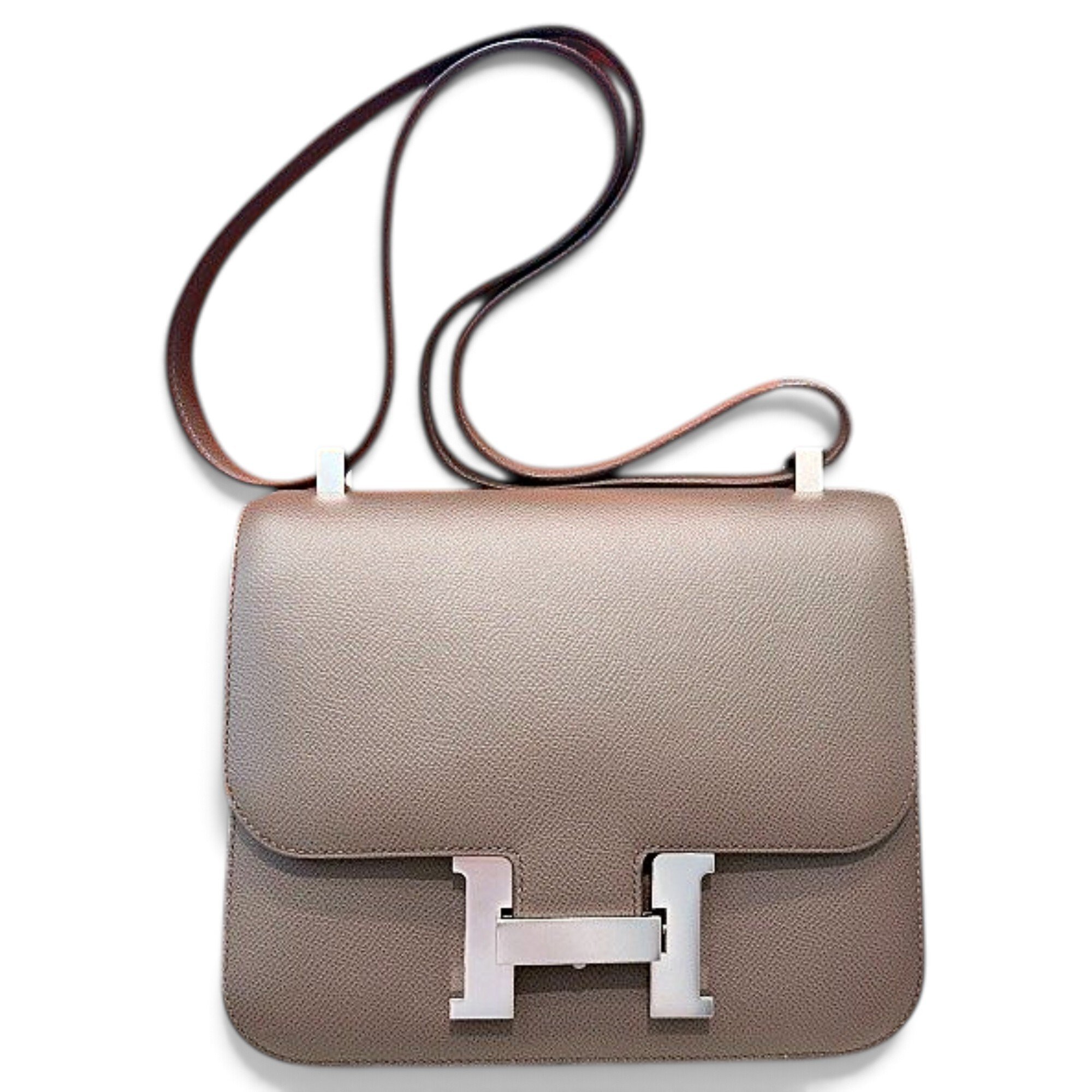 Constance leather crossbody bag