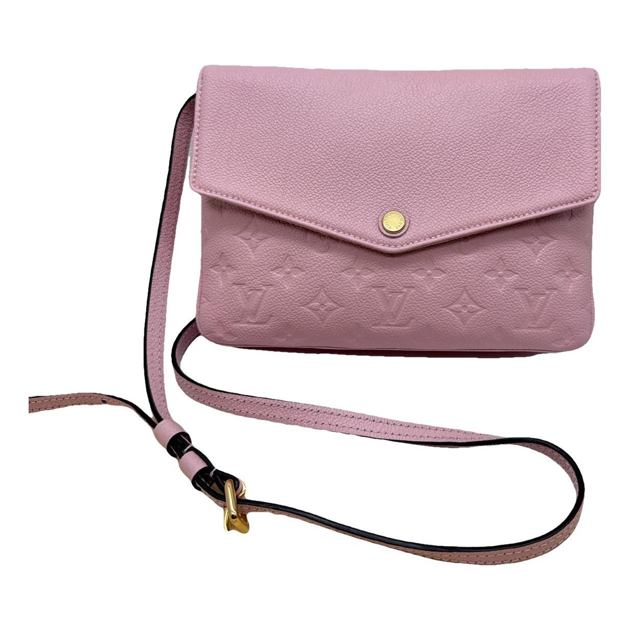 Twice leather handbag