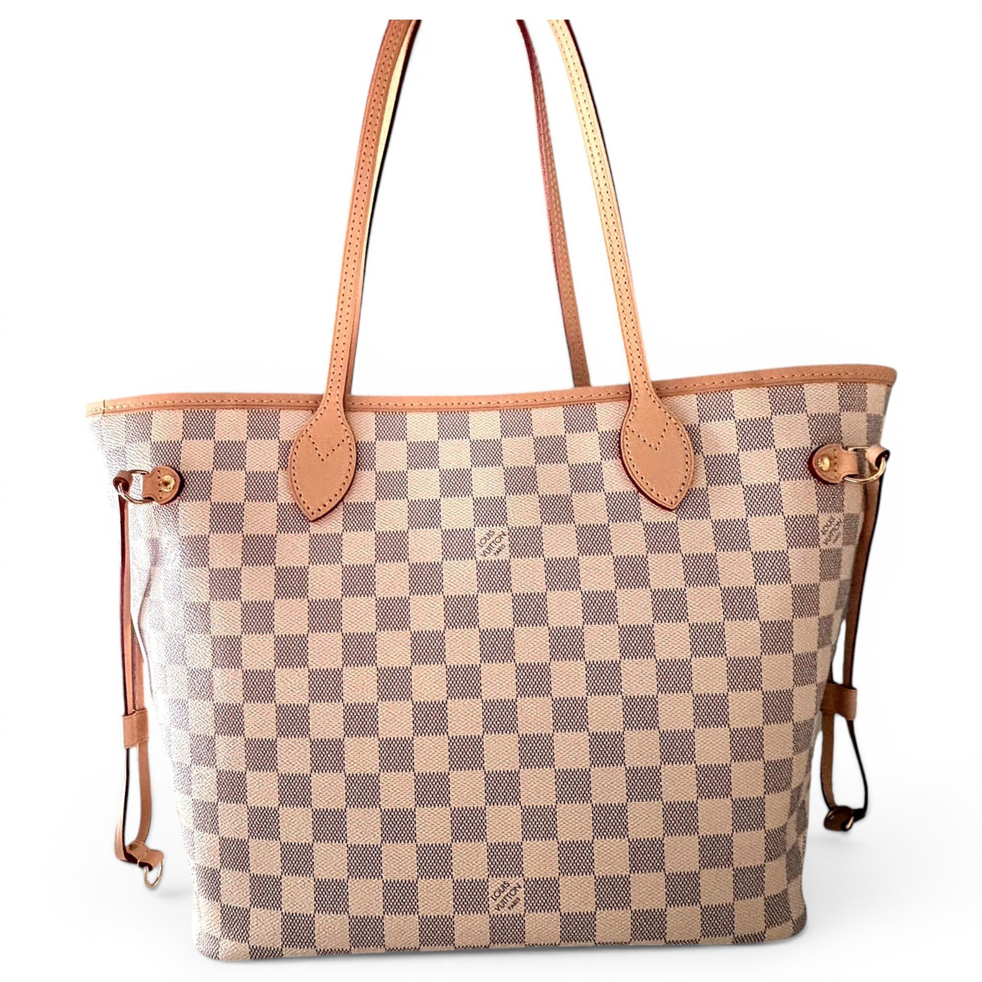 Neverfull leather tote