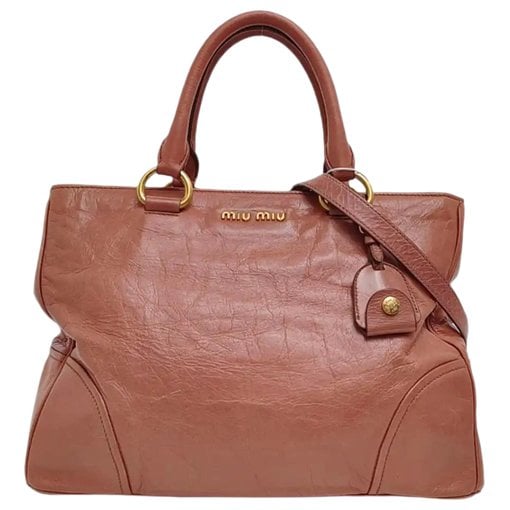 Leather handbag