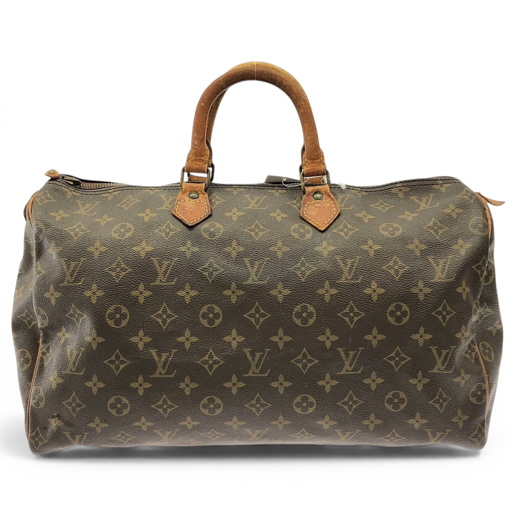 Speedy leather handbag