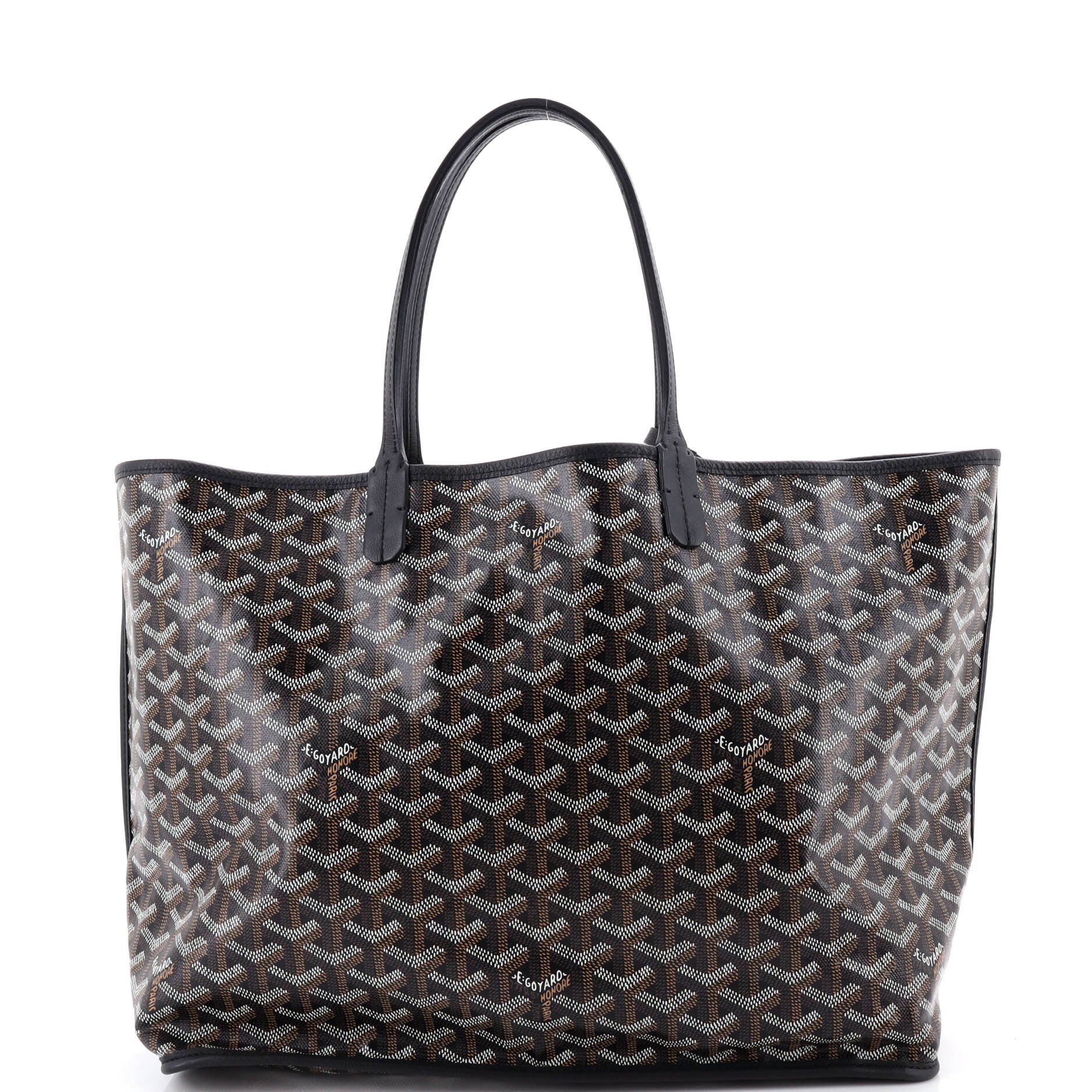 Anjou Reversible Tote Coated Canvas PM
