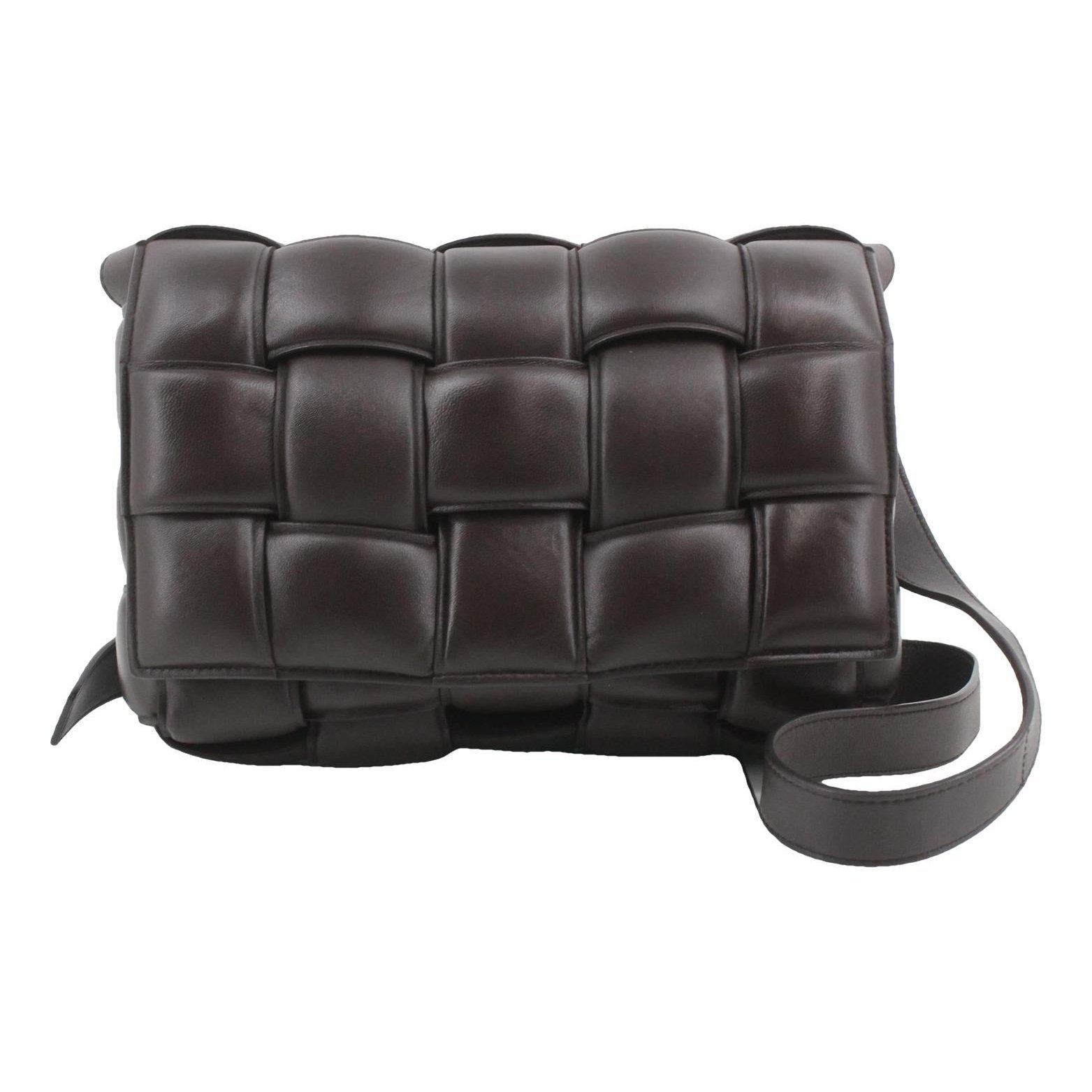 Cassette Padded leather crossbody bag