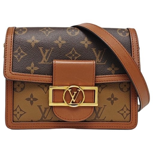 Dauphine leather mini bag