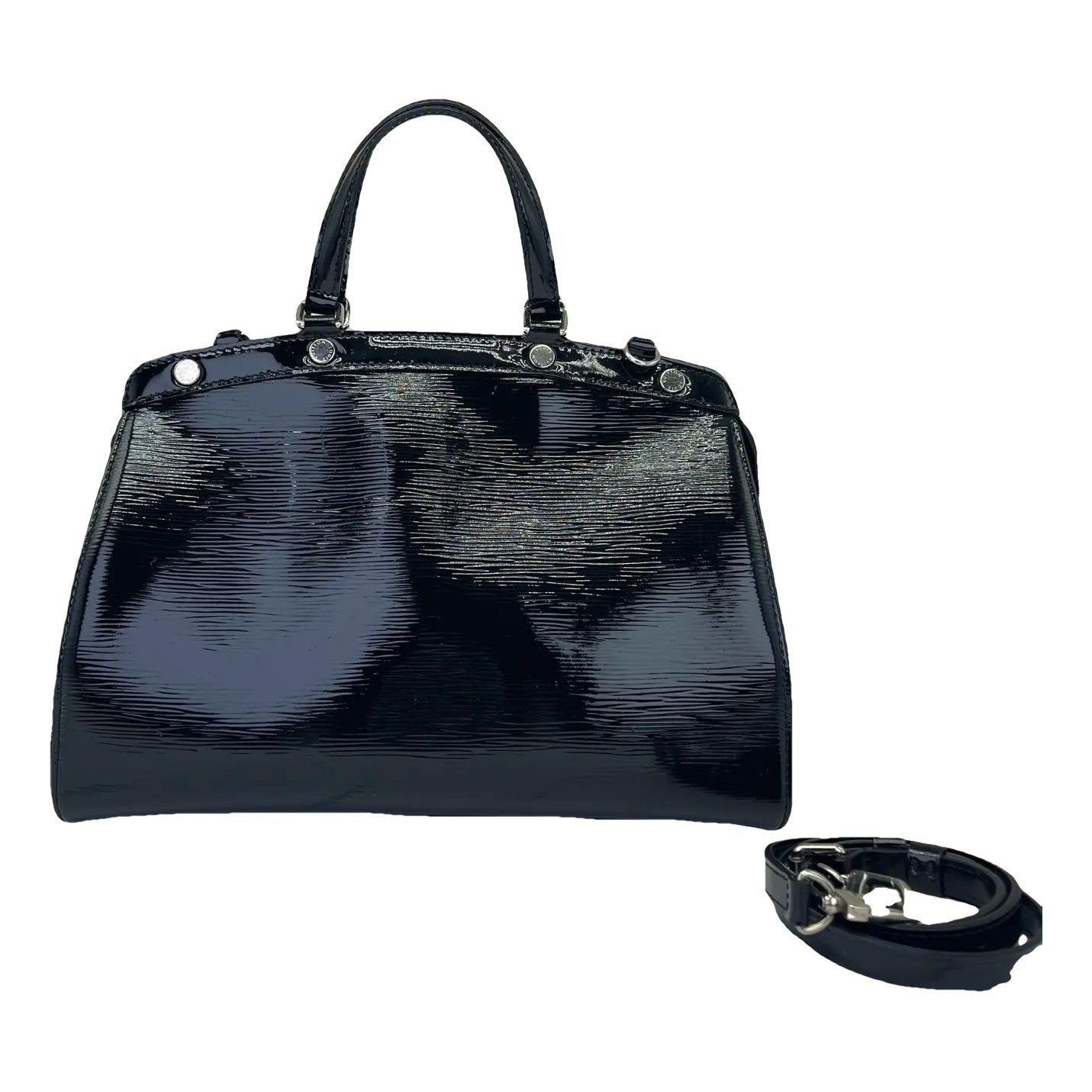 Bréa patent leather handbag