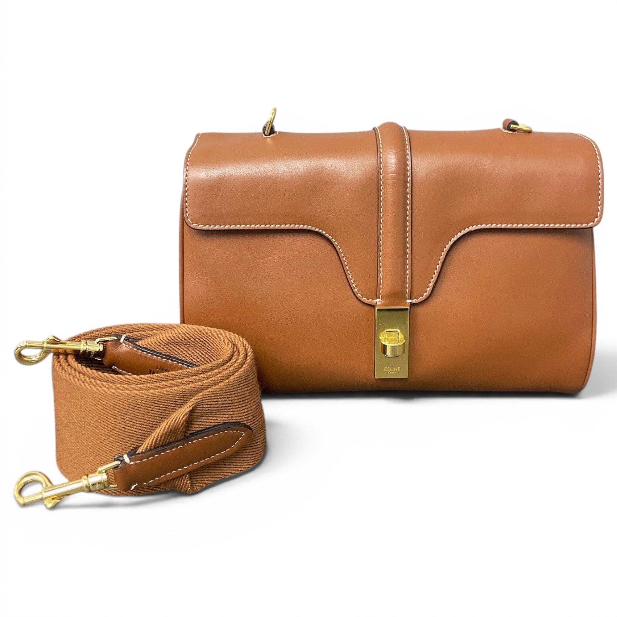 Leather handbag