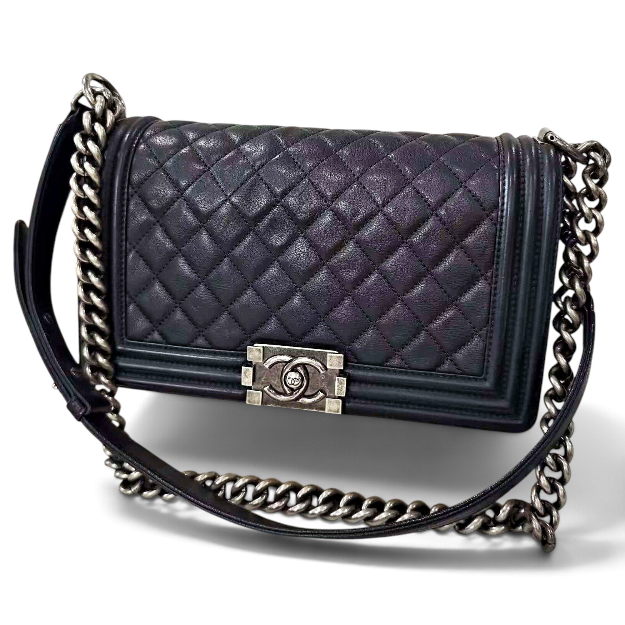Boy leather handbag