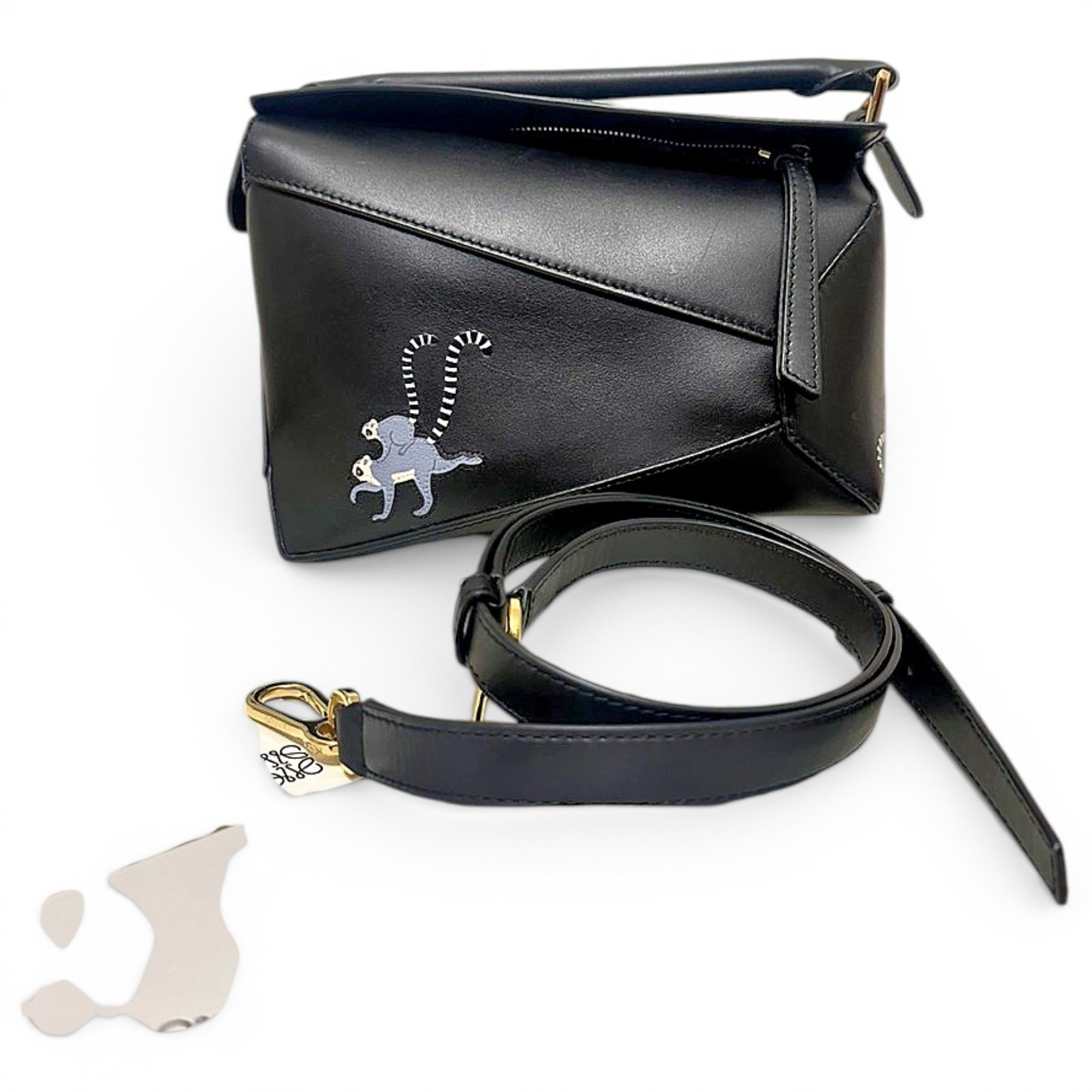 Puzzle crossbody bag