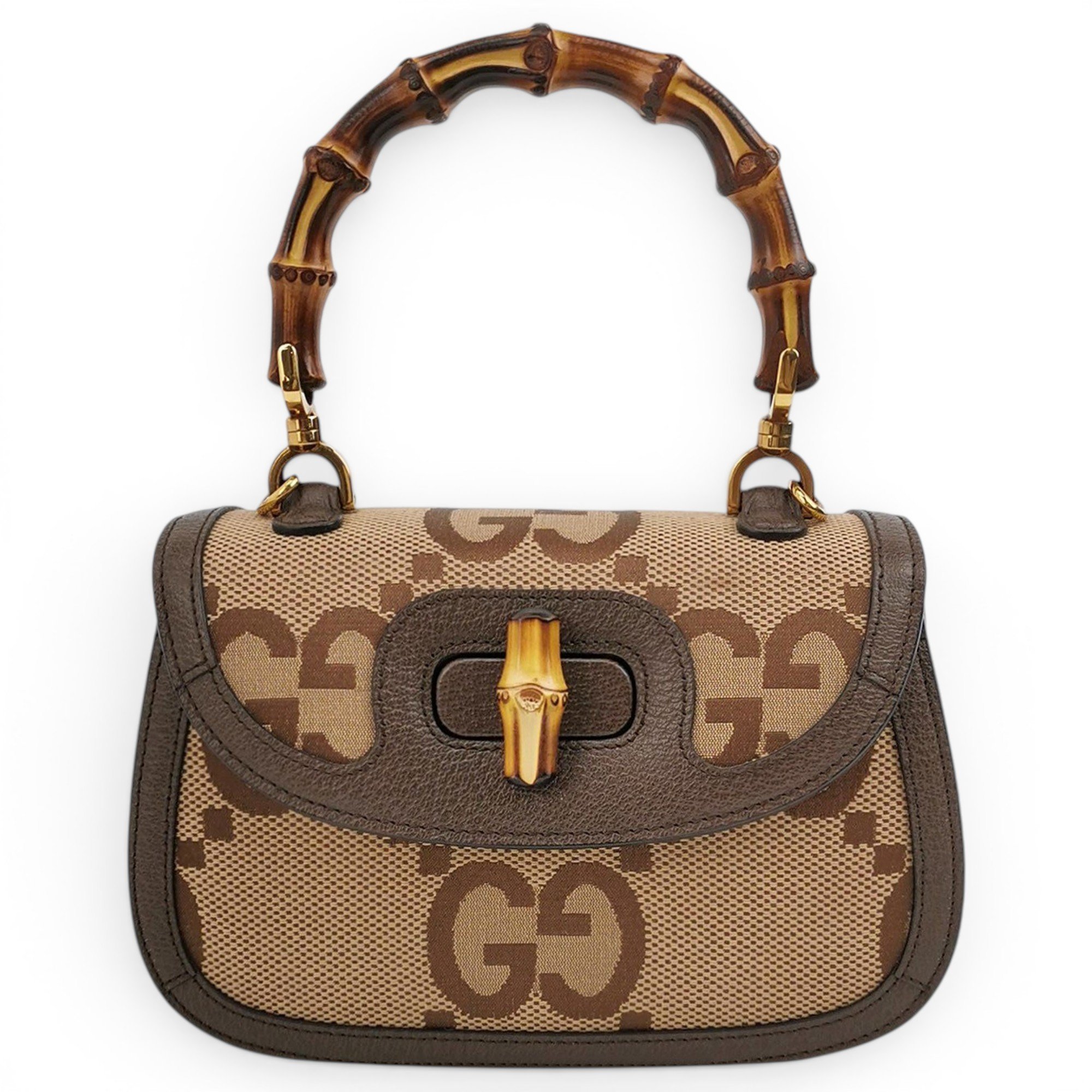 Convertible Bamboo Top Handle cloth handbag