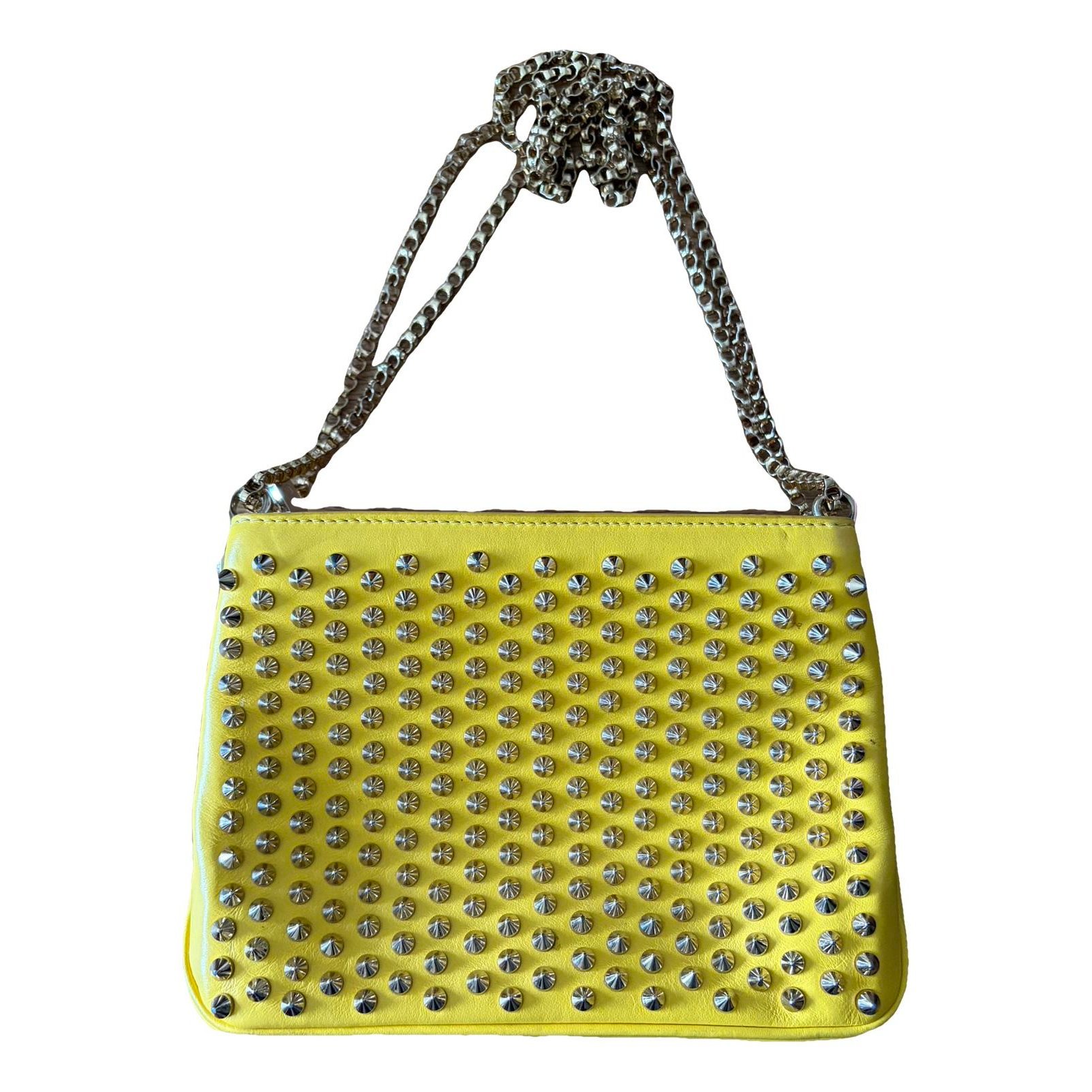 Triloubi leather crossbody bag