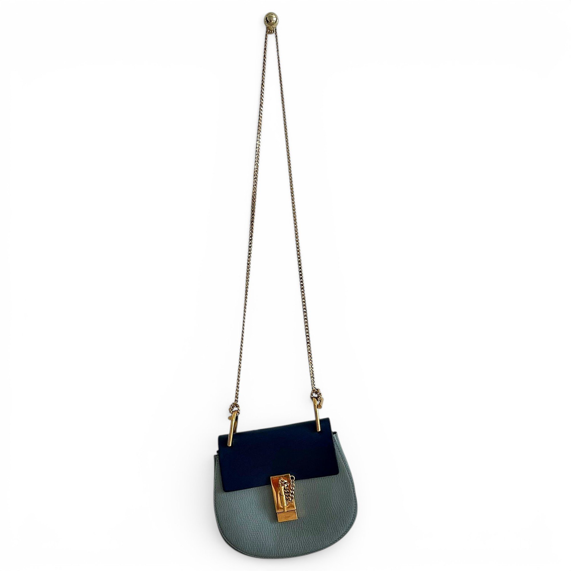 Drew leather crossbody bag