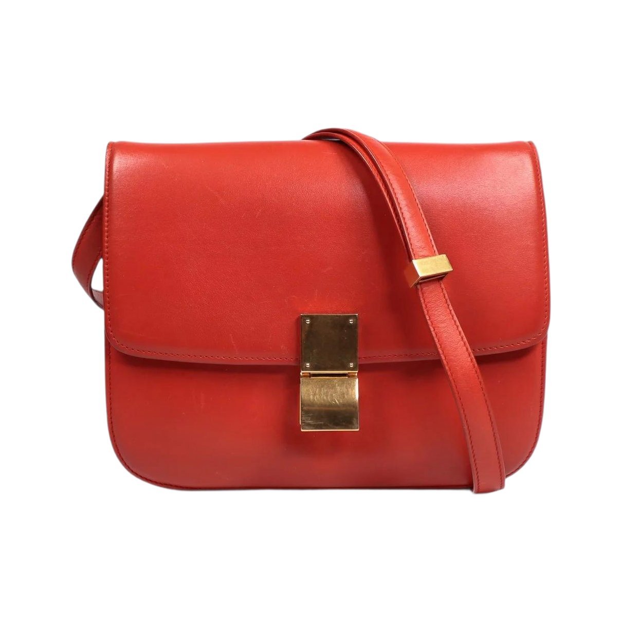 Classic leather handbag
