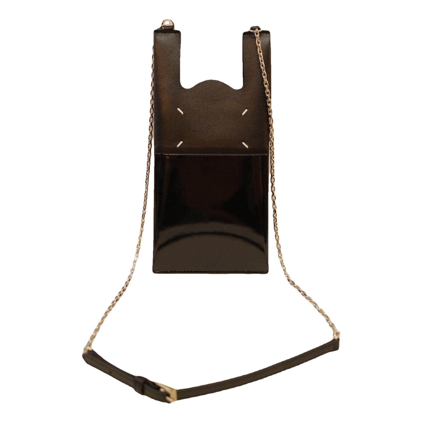 Maison Martin Margiela Patent leather mini bag