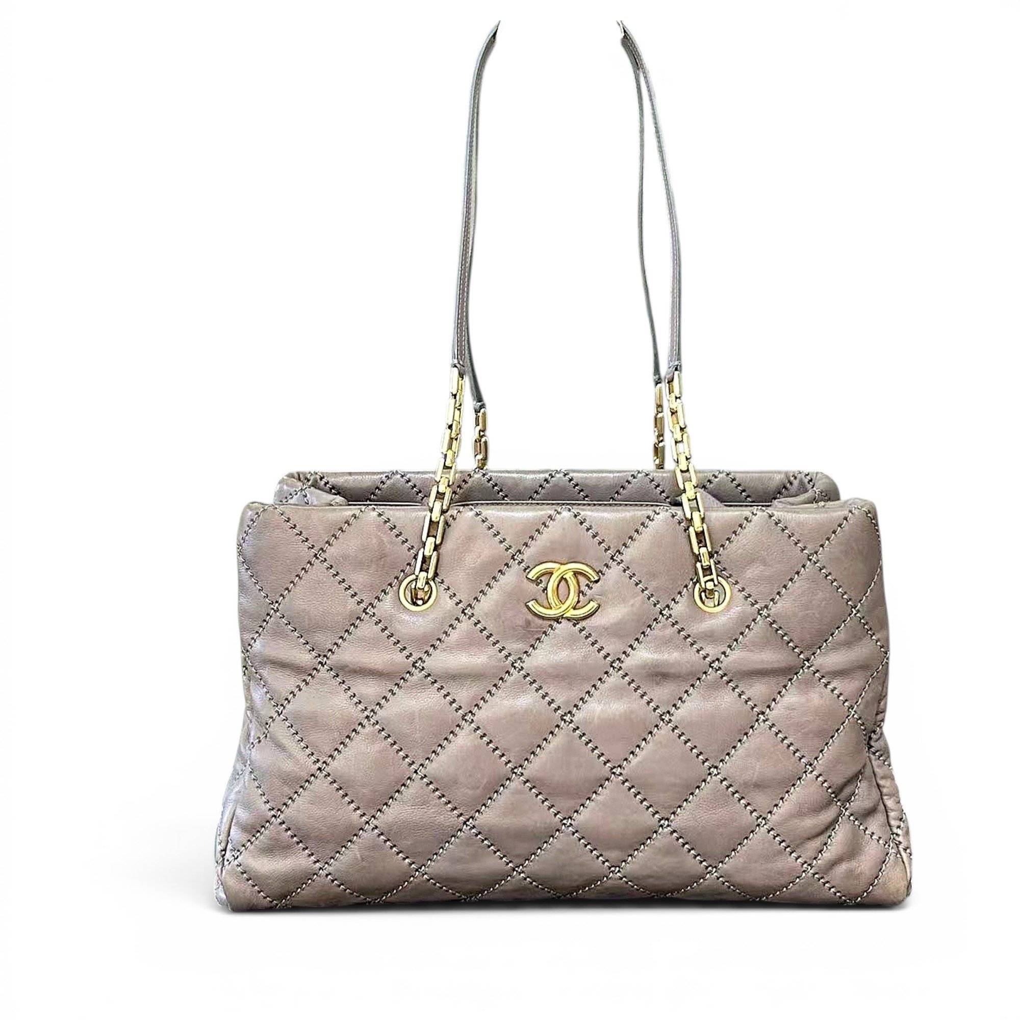 Petite Shopping Tote leather tote