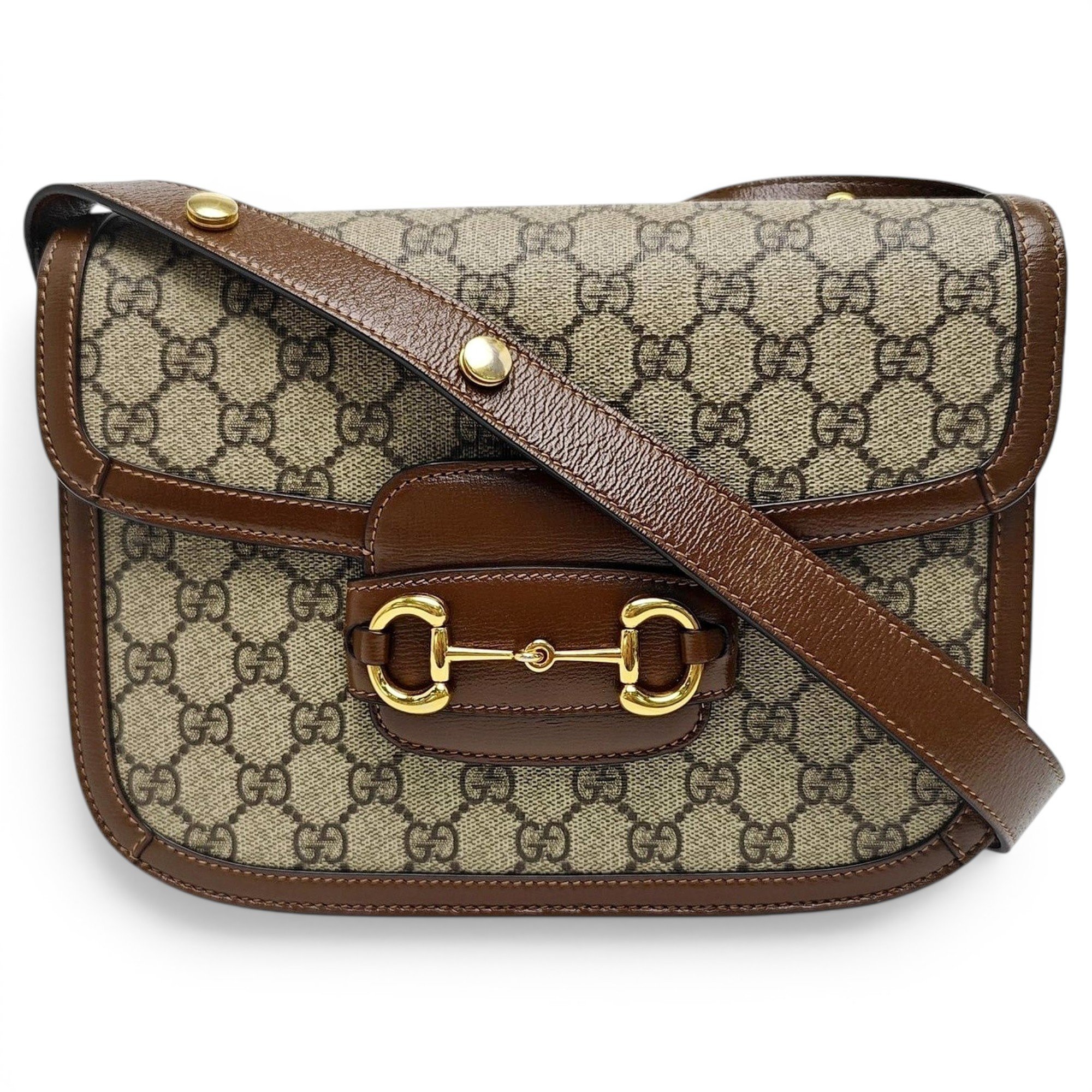 Handle Horsebit 1955 leather handbag