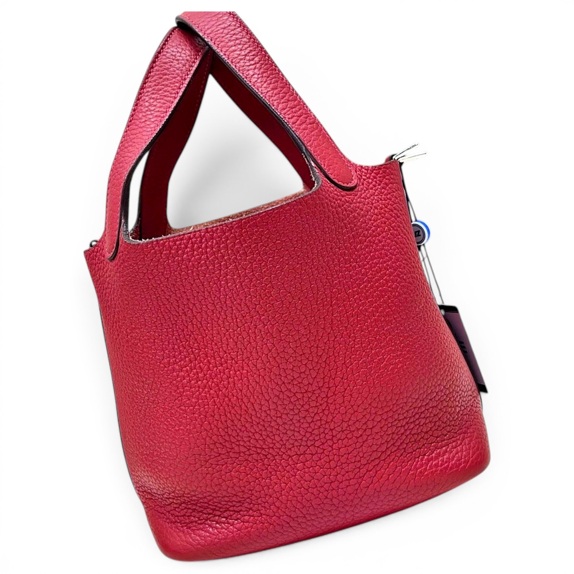 Picotin leather handbag