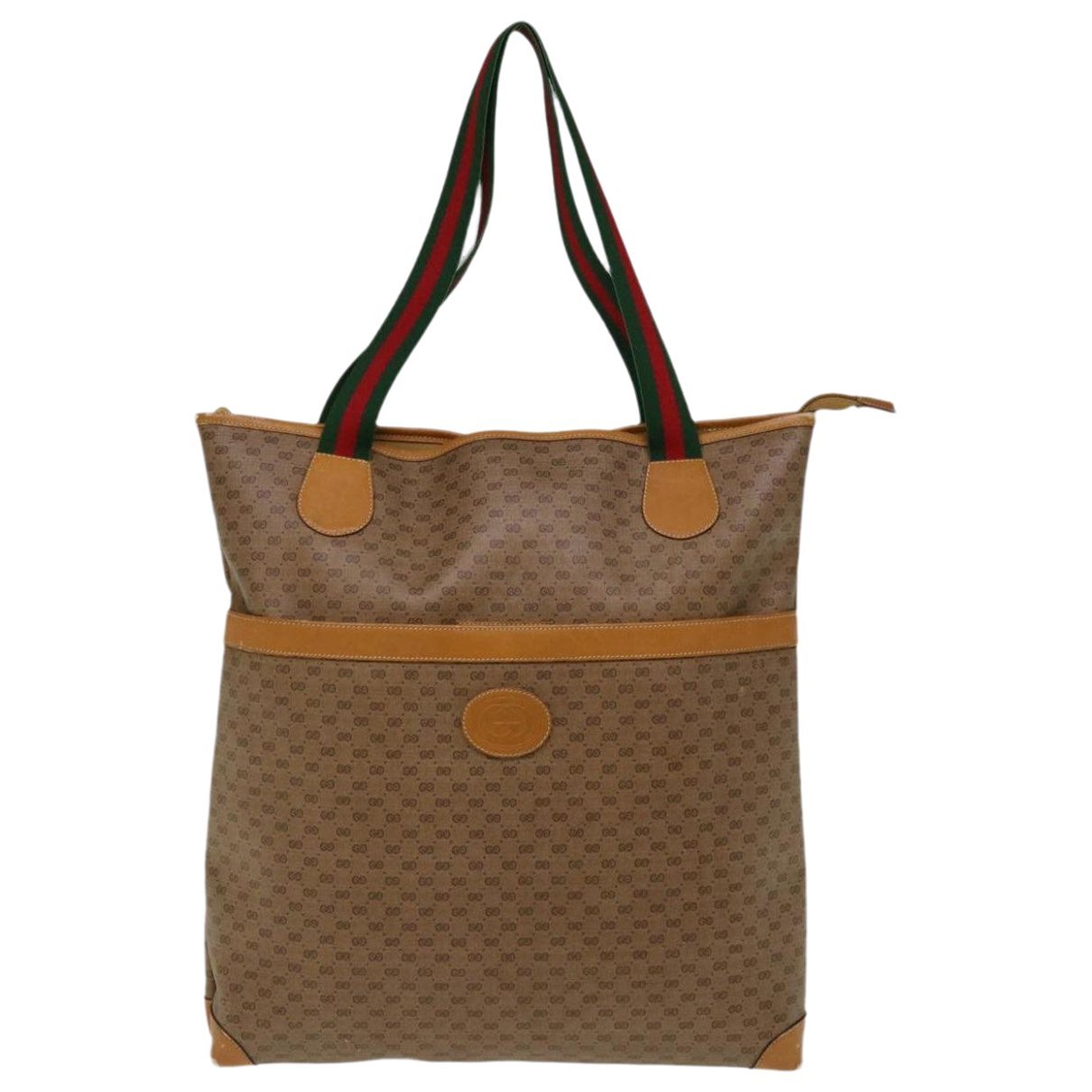 Leather tote