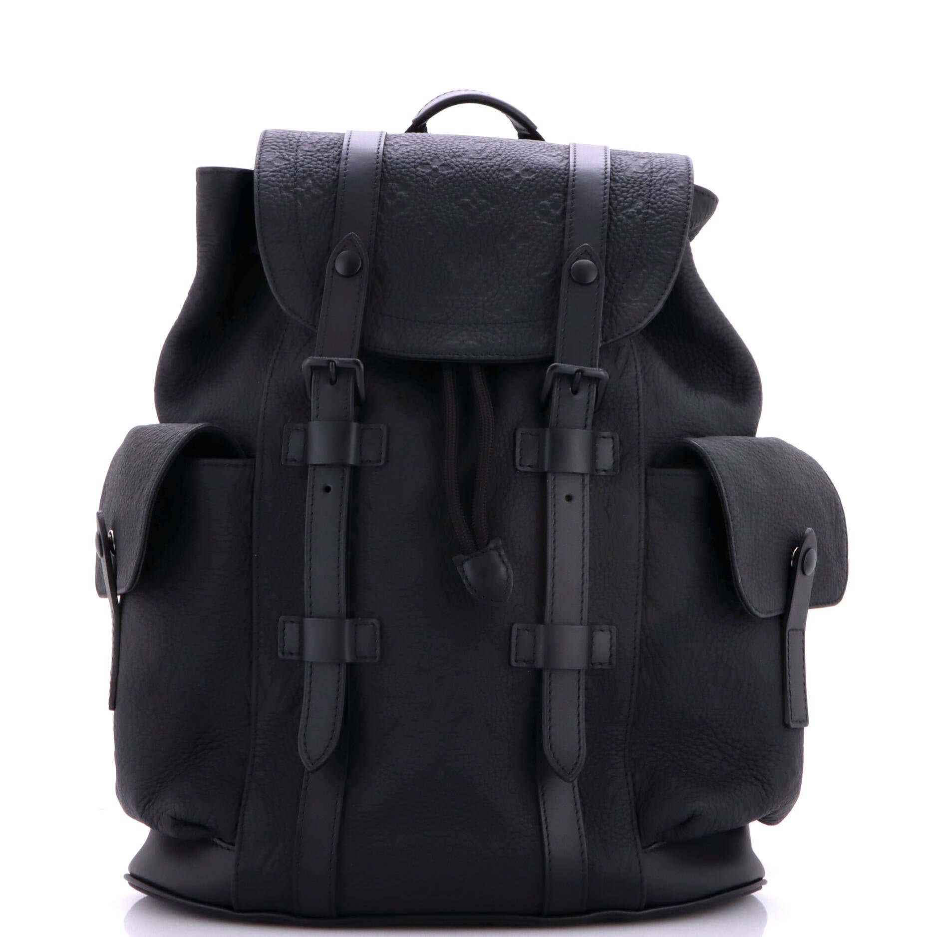 Christopher Backpack Monogram Taurillon Leather PM