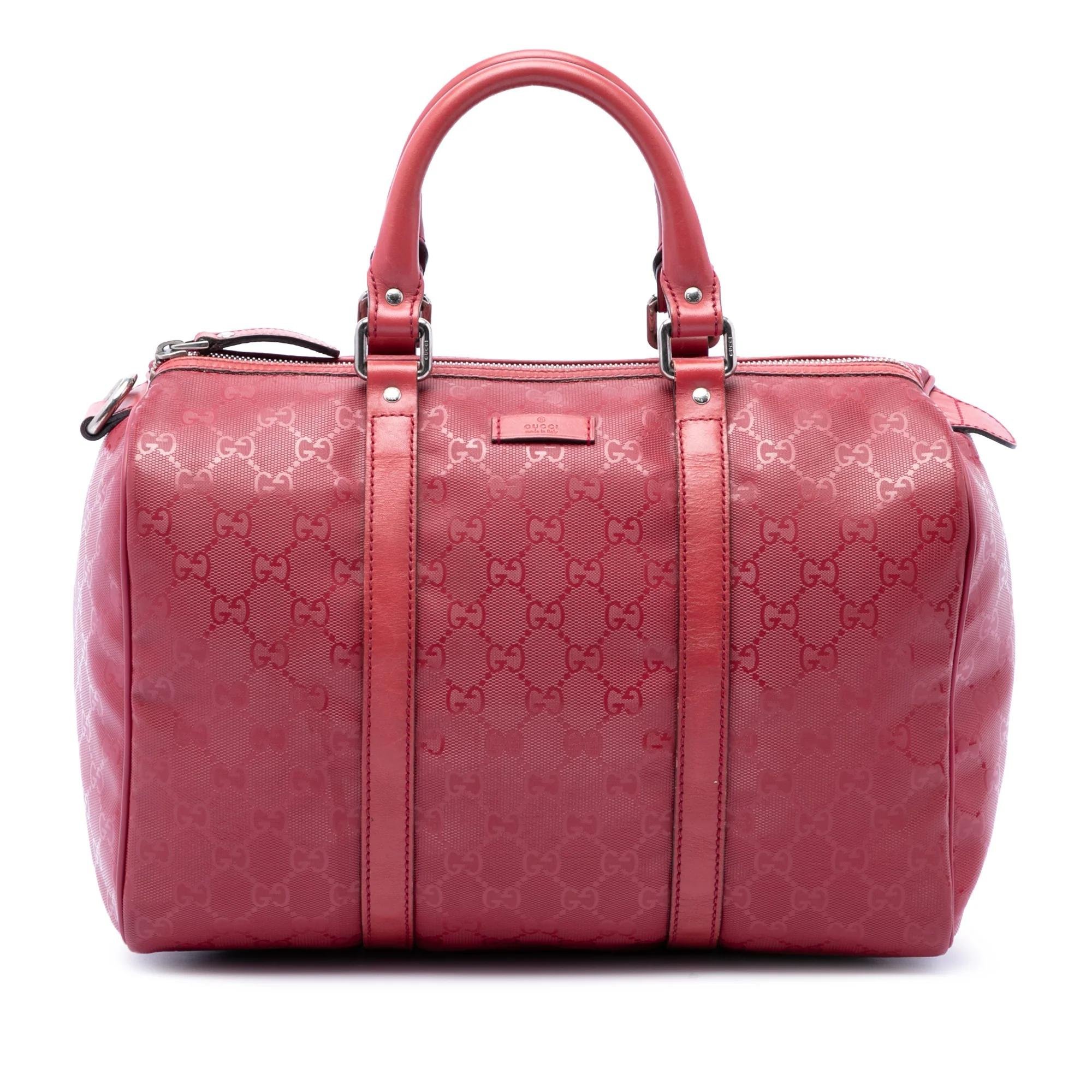 Boston leather bag