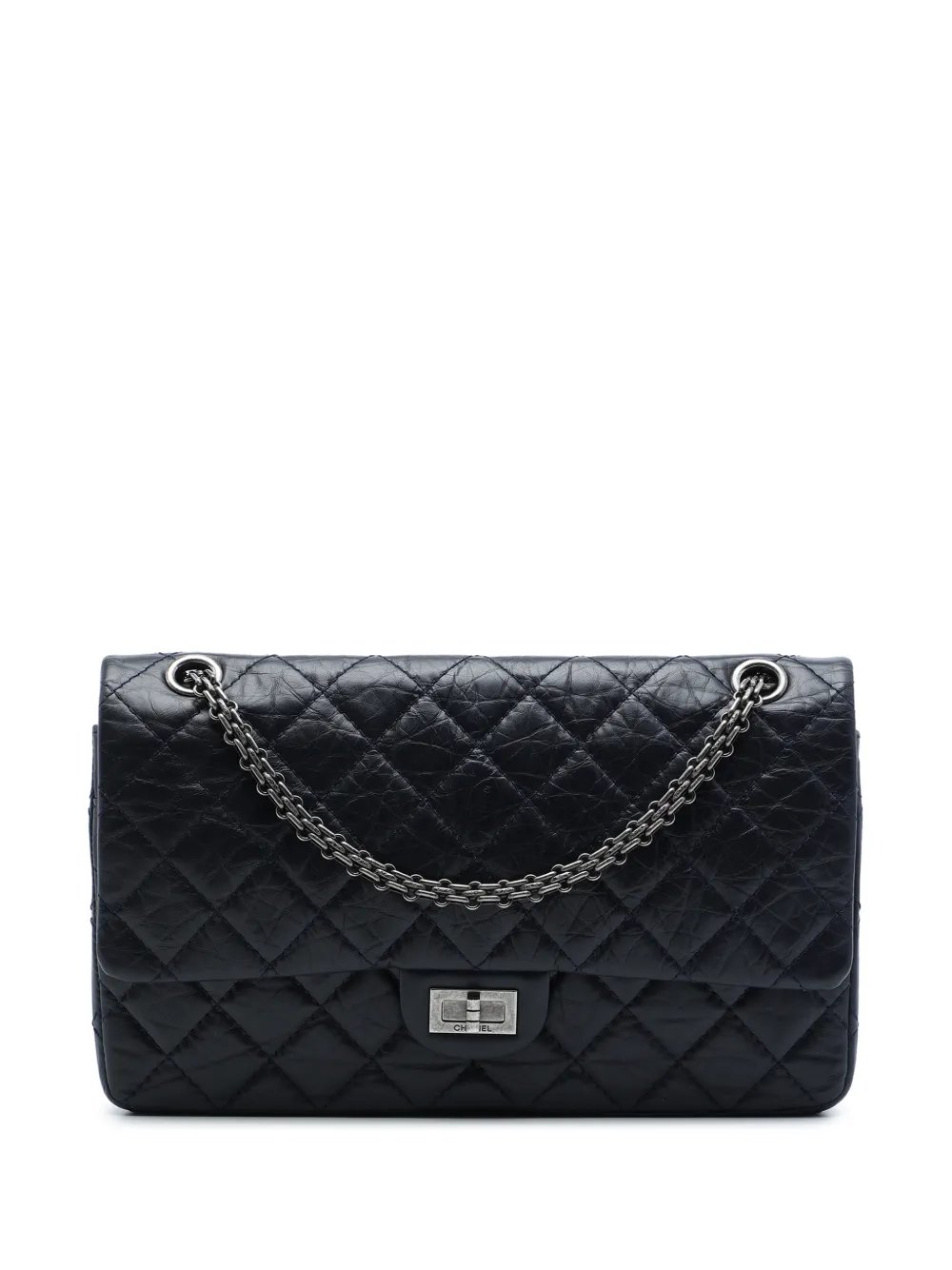 2011 Quilted Aged Calfskin Reissue 2.55 Double Flap 226 shoulder bag