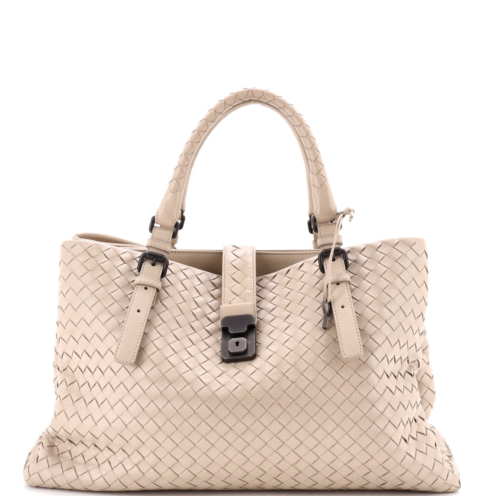 Roma Bag Intrecciato Nappa Medium