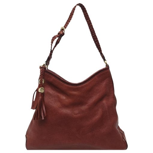 Leather handbag
