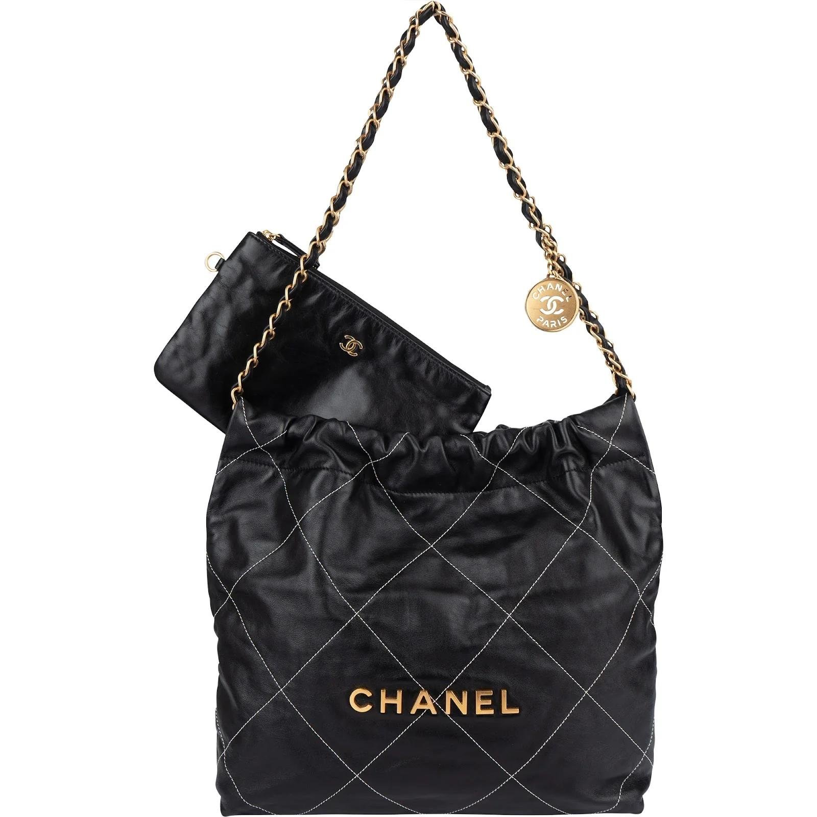 Chanel 22 leather handbag