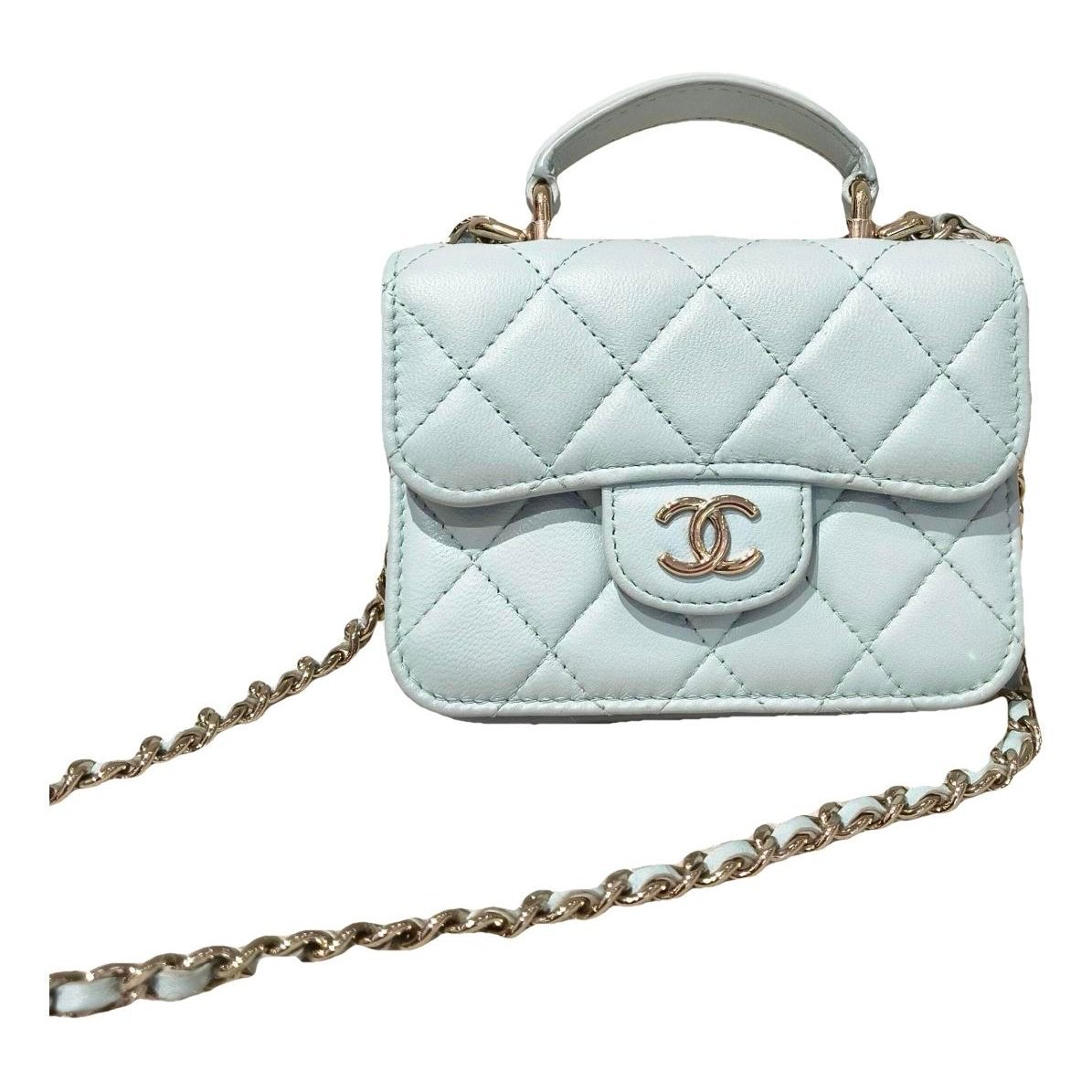 Timeless Classique Top Handle leather handbag
