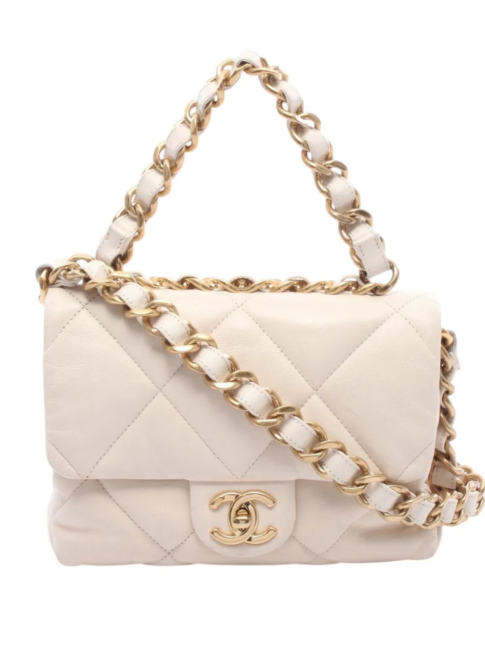 2021-2026 Medium Lambskin 19 Flap satchel