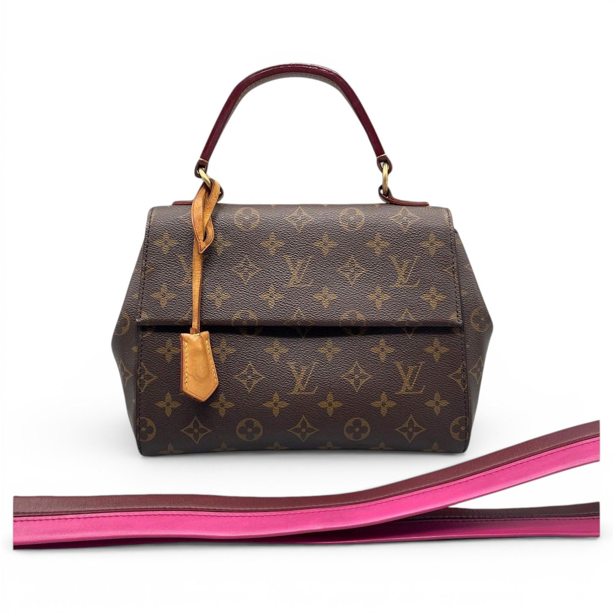 Cluny leather handbag