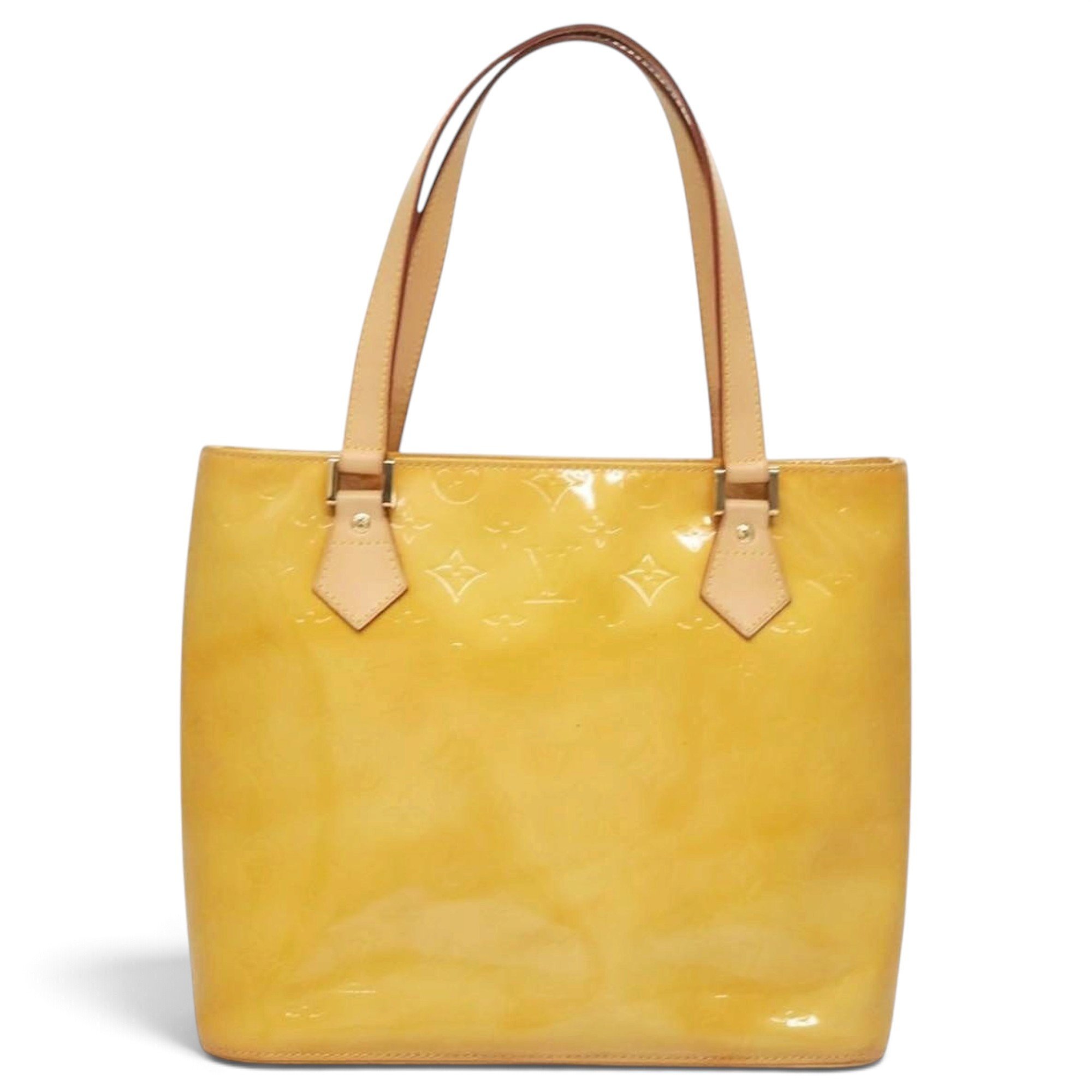 Houston patent leather handbag