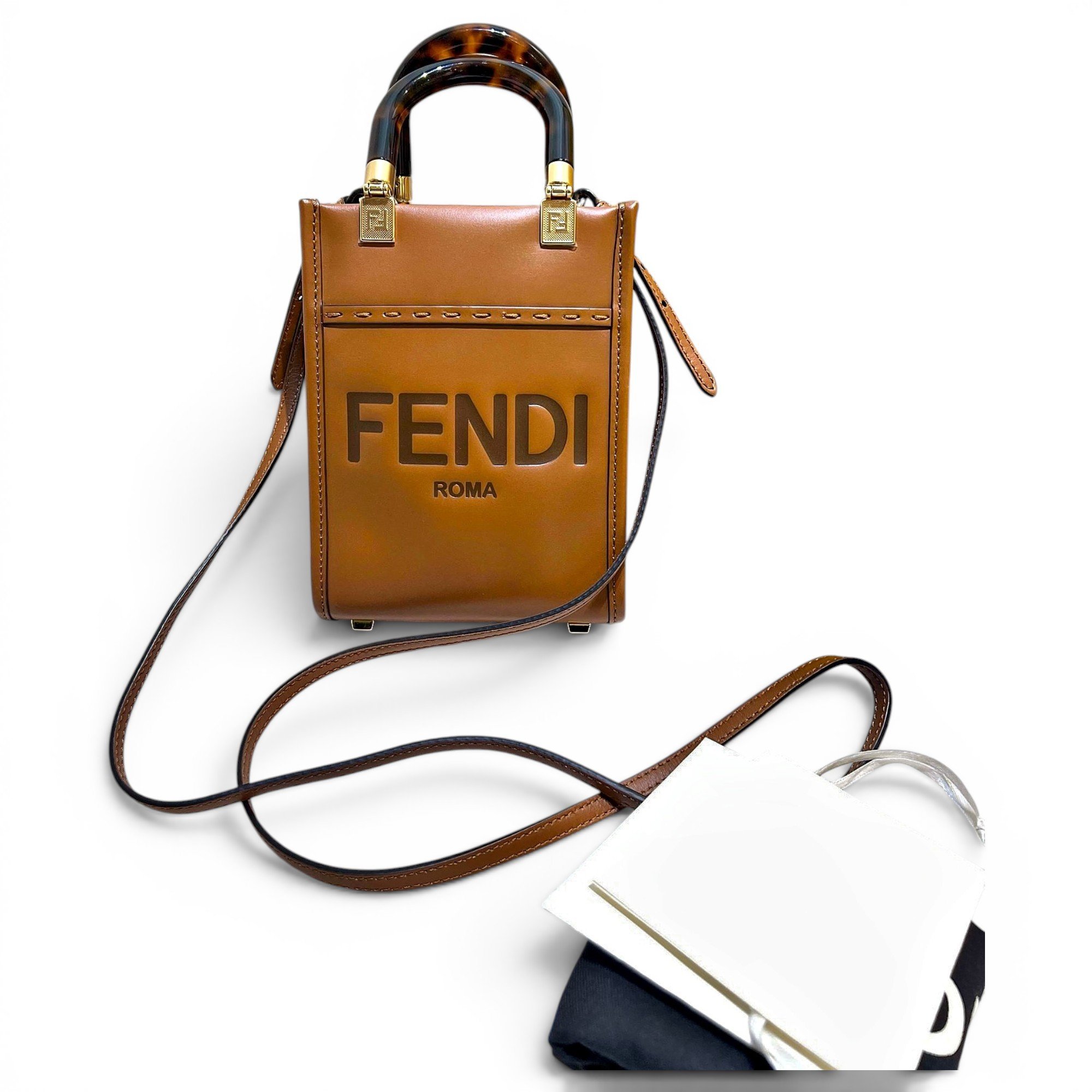 Sunshine leather tote