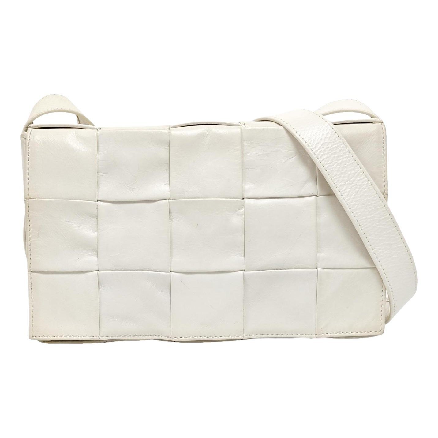 Brick Cassette leather handbag