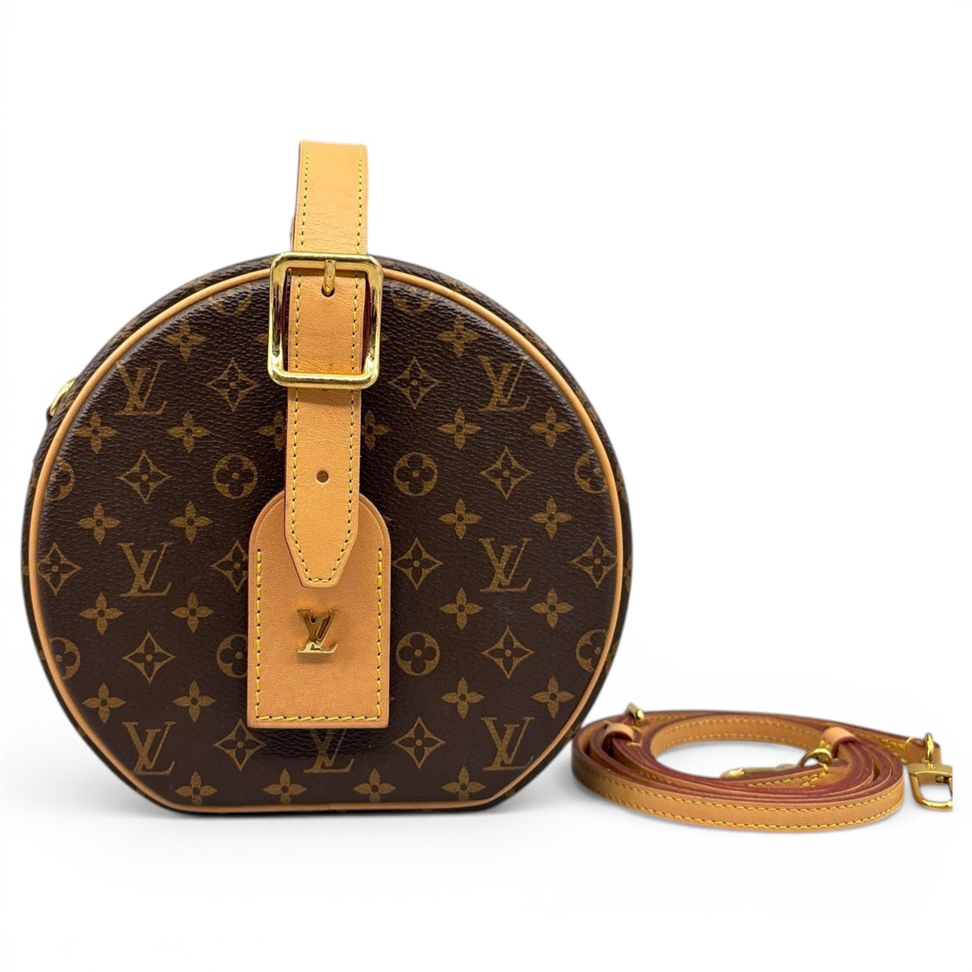 Louis Vuitton Petite Boîte Chapeau leather crossbody bag