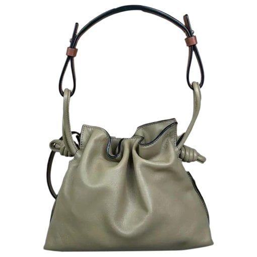 Flamenco leather handbag