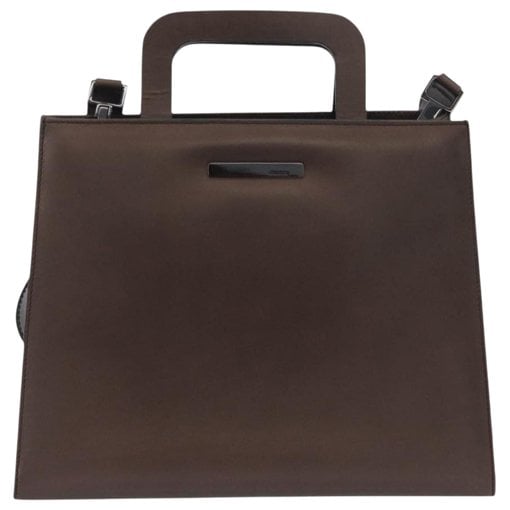 Leather handbag