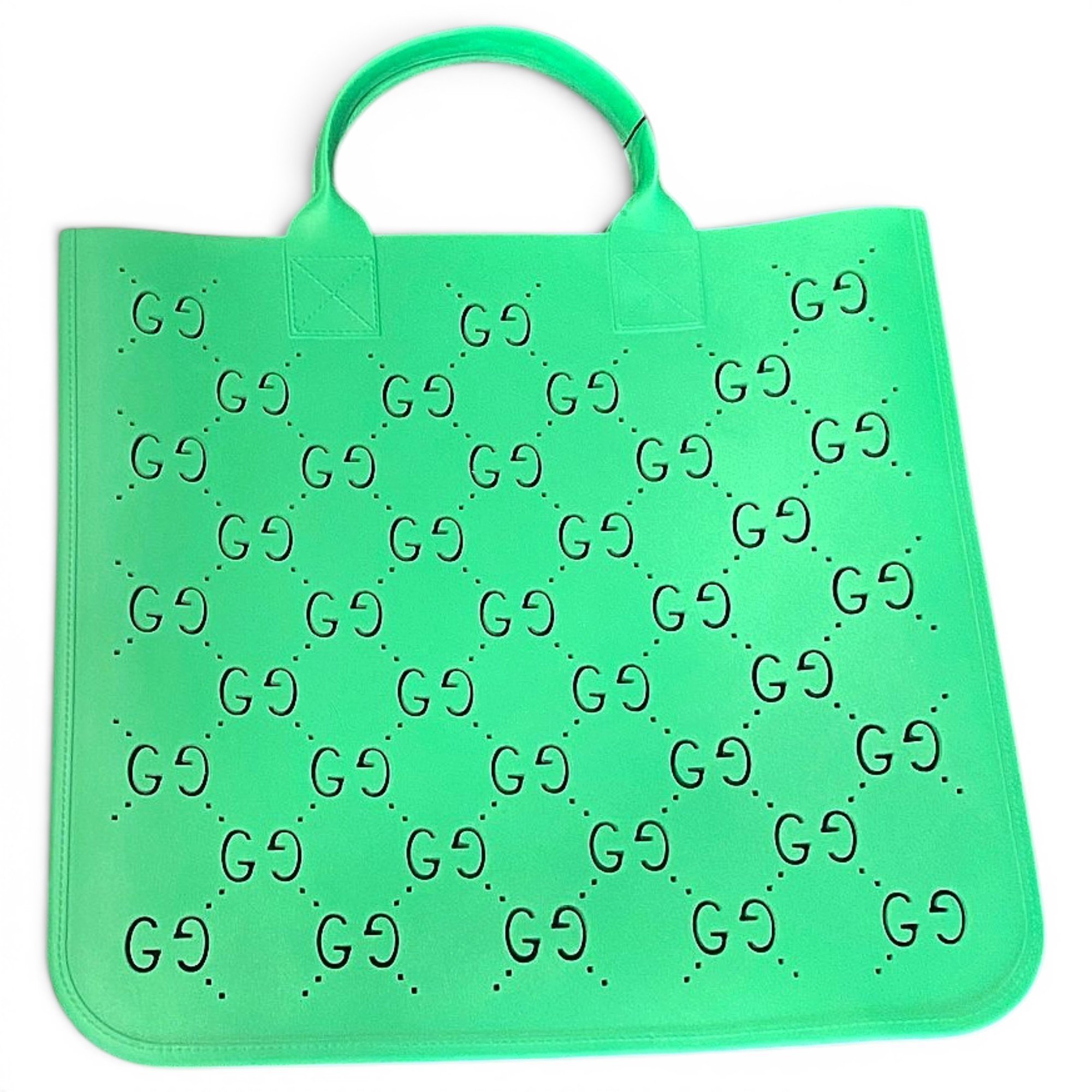 Vegan leather tote