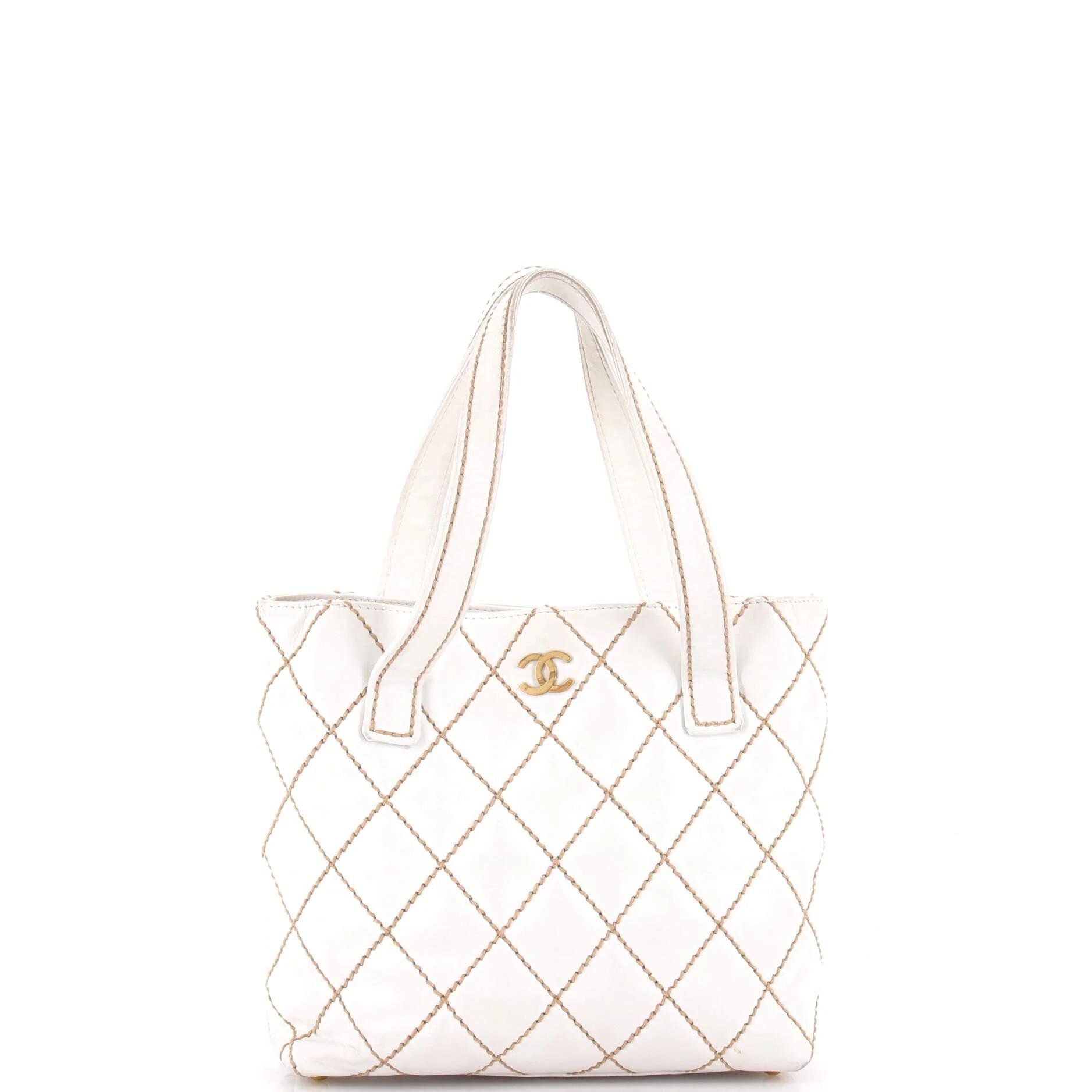 Leather tote