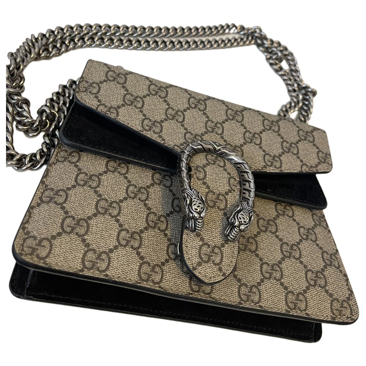 Dionysus leather clutch bag