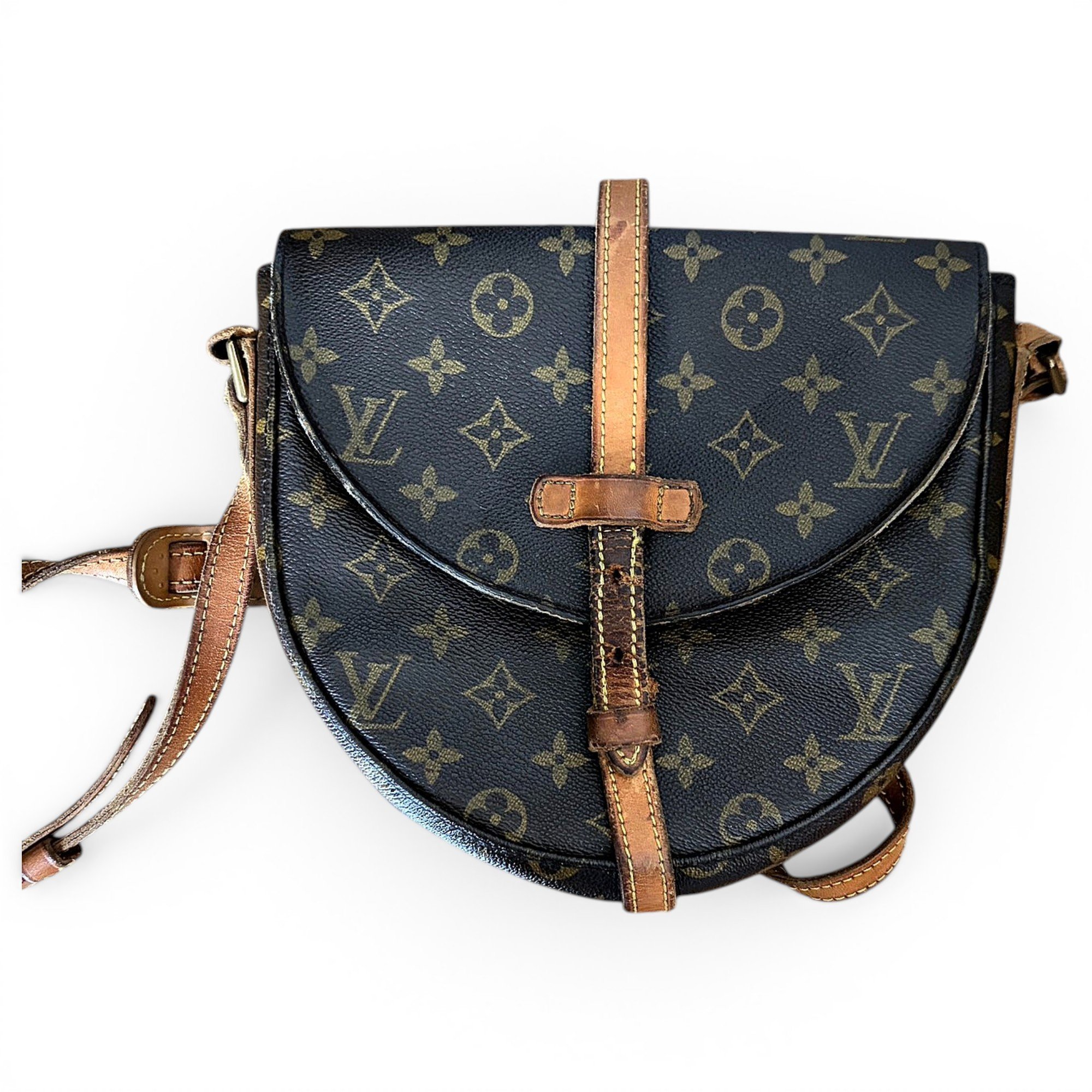 Chantilly leather crossbody bag