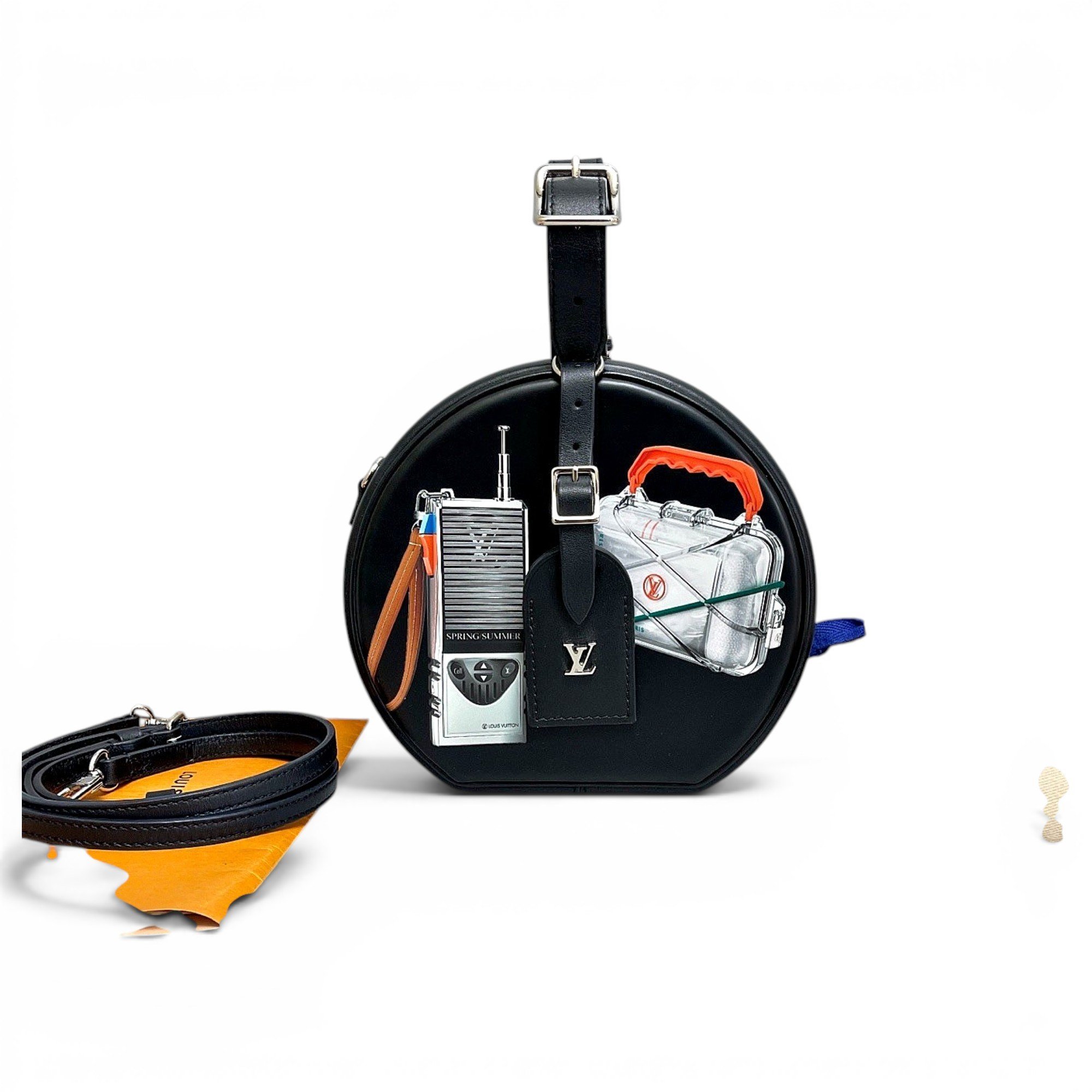 Petite Boîte Chapeau leather handbag